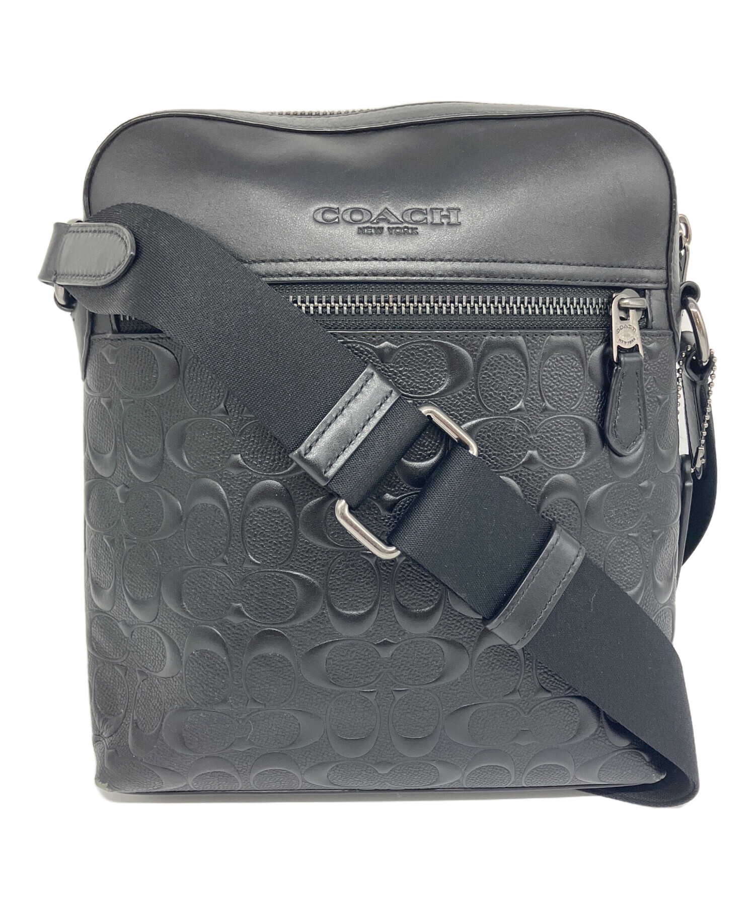 中古・古着通販】COACH (コーチ) ショルダーバッグ ブラック｜ブランド 