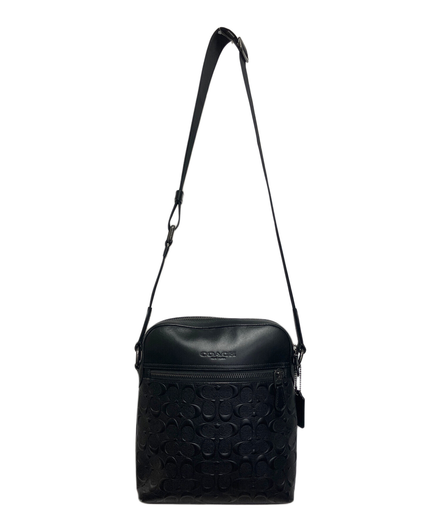 中古・古着通販】COACH (コーチ) ショルダーバッグ ブラック｜ブランド 