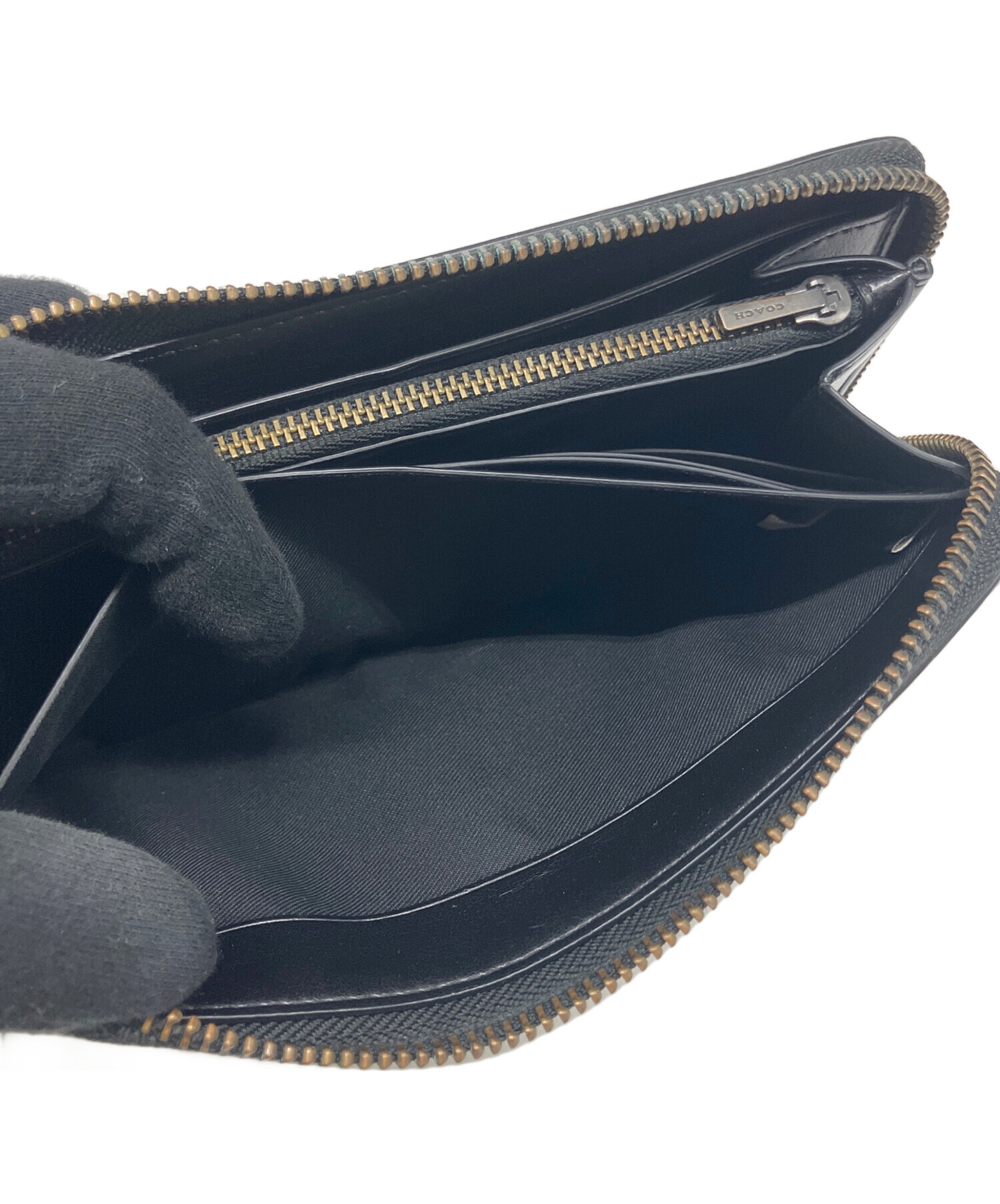 中古・古着通販】COACH (コーチ) 長財布 ベージュ｜ブランド・古着通販