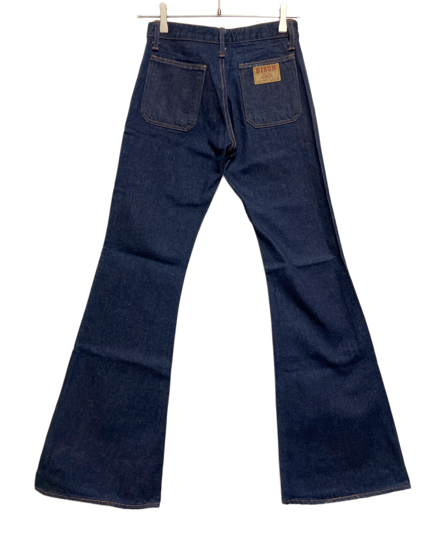 中古・古着通販】BISON (バイソン) ボタンフライデニムパンツ 