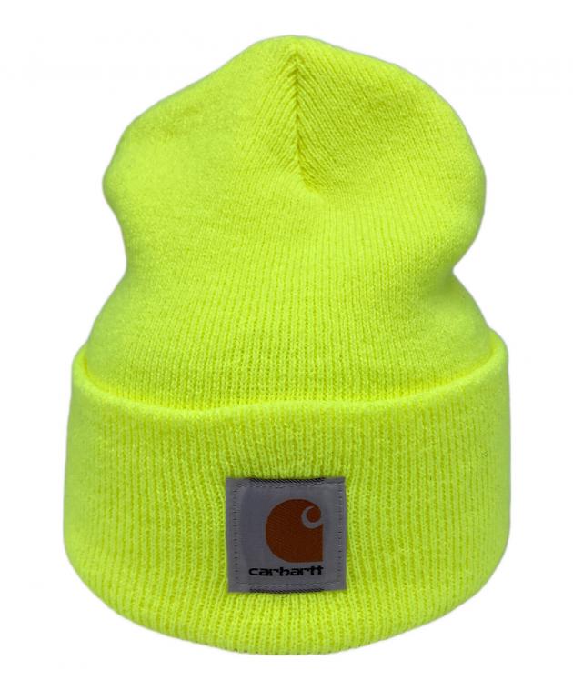 中古・古着通販】CarHartt (カーハート) ニット帽 イエロー｜ブランド