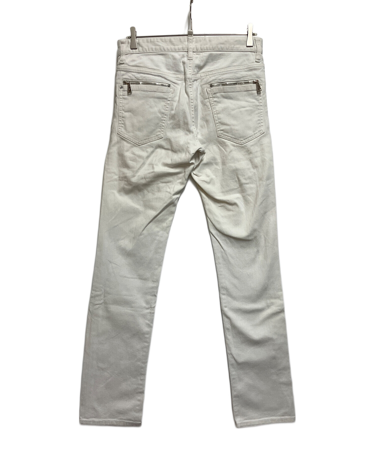 DSQUARED2 ホワイト ダメージデニムパンツ 中古・古着通販】DSQUARED2 (ディースクエアード) デニムパンツ