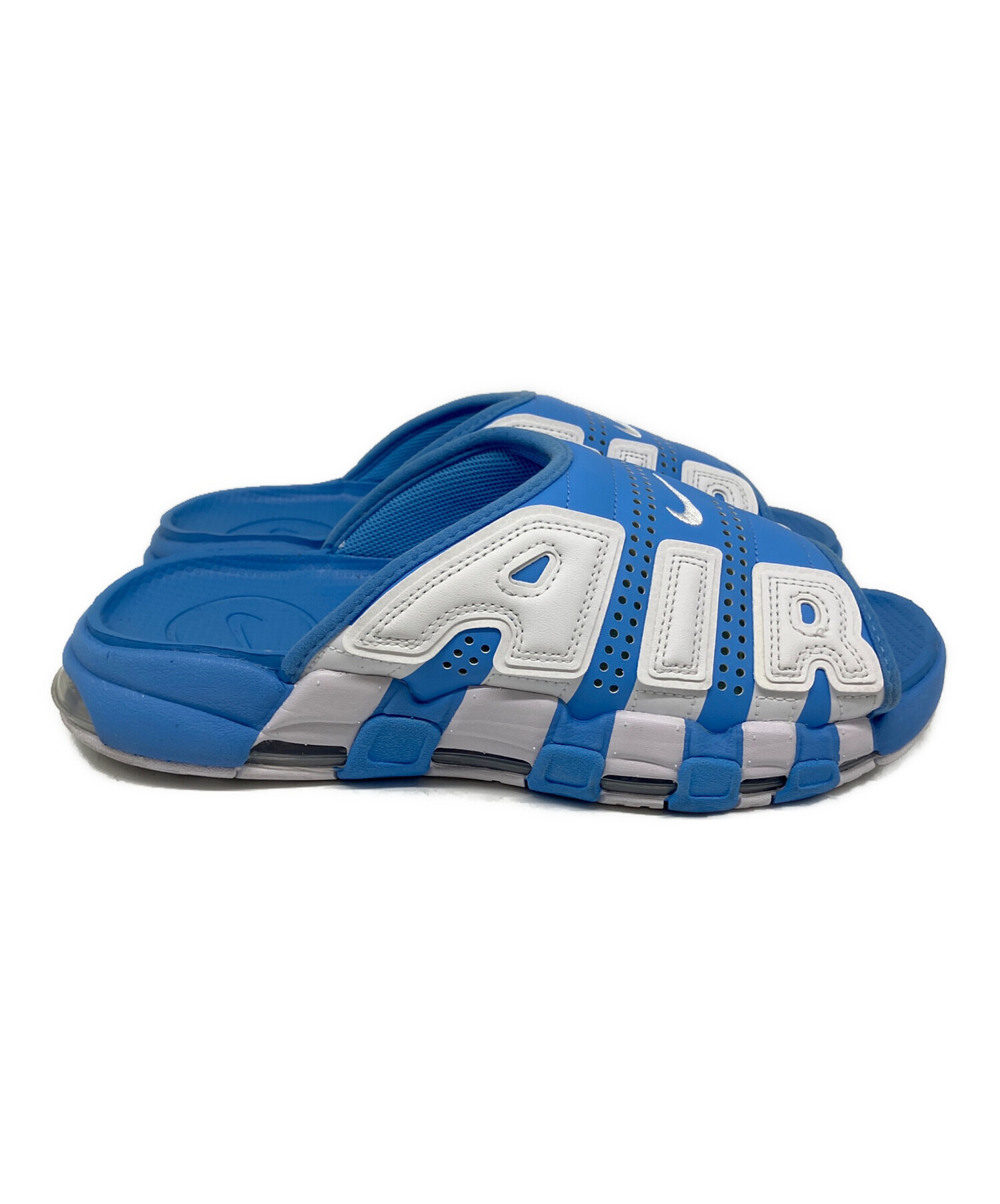中古・古着通販】NIKE (ナイキ) Air More Uptempo Slide ブルー