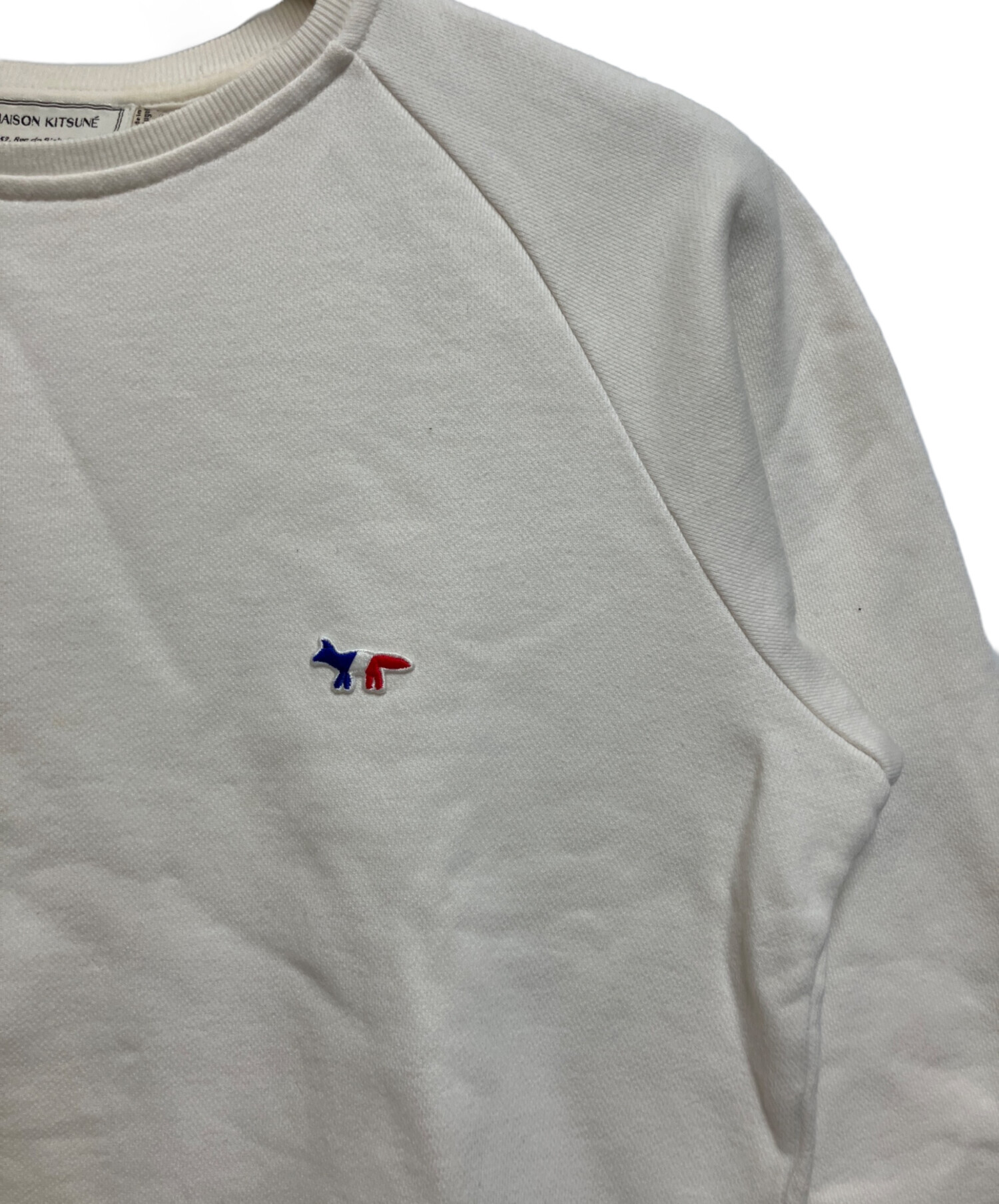 中古・古着通販】MAISON KITSUNE (メゾンキツネ) スウェット ホワイト