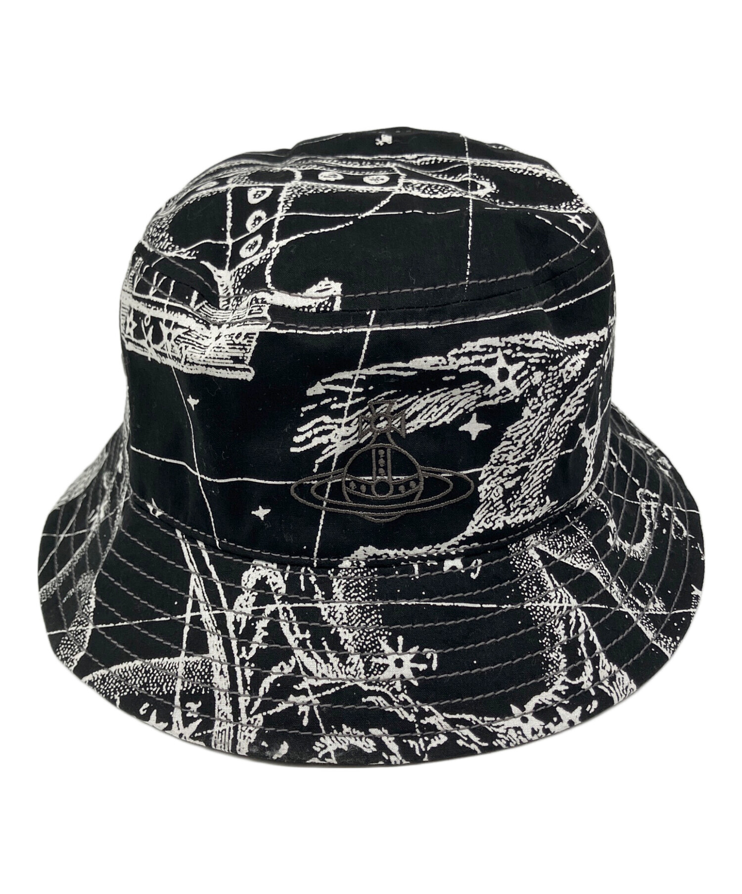 90〜00s vivienne westwood 変形バケットハット sizeM 中古・古着通販】Vivienne Westwood (ヴィヴィアンウエストウッド