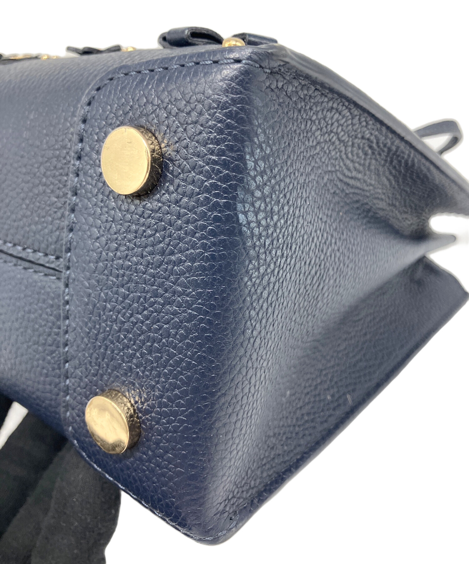 中古・古着通販】MICHAEL KORS (マイケルコース) 2WAYバッグ ネイビー