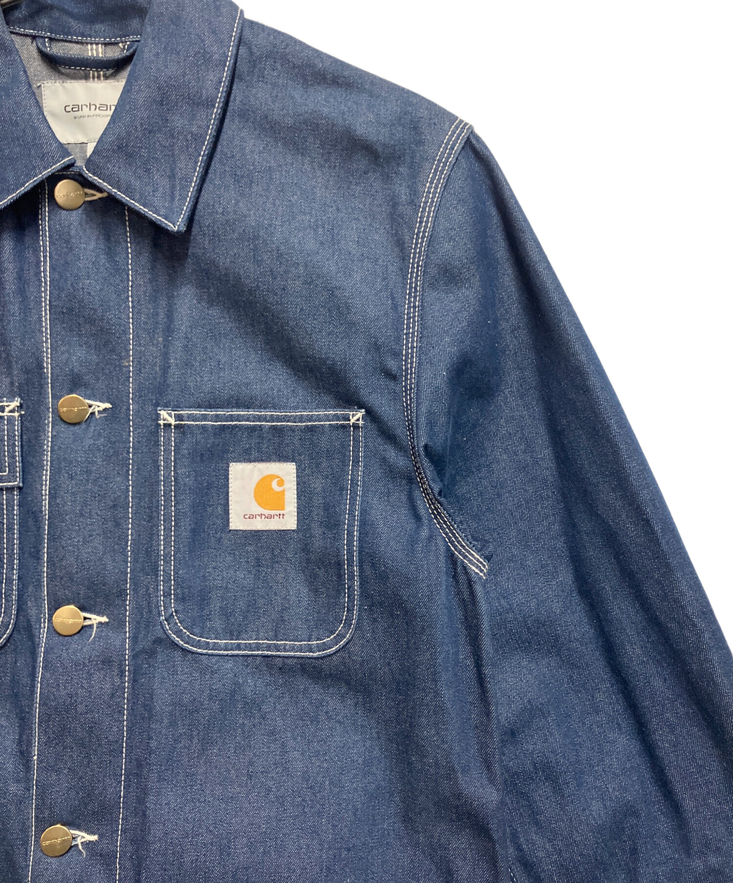 中古・古着通販】CarHartt (カーハート) カバーオール ブルー サイズ