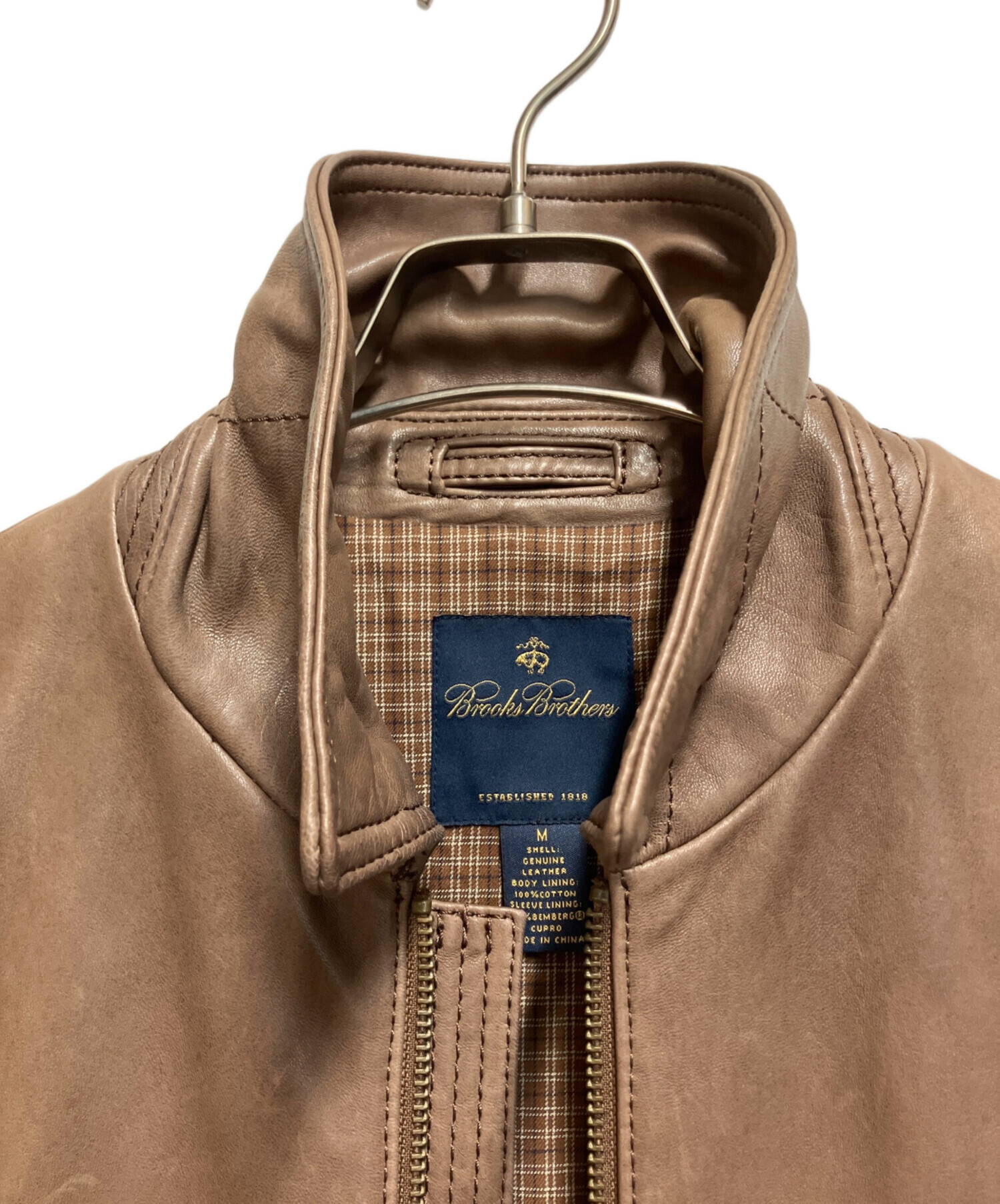 中古・古着通販】BROOKS BROTHERS (ブルックスブラザーズ) ジップ