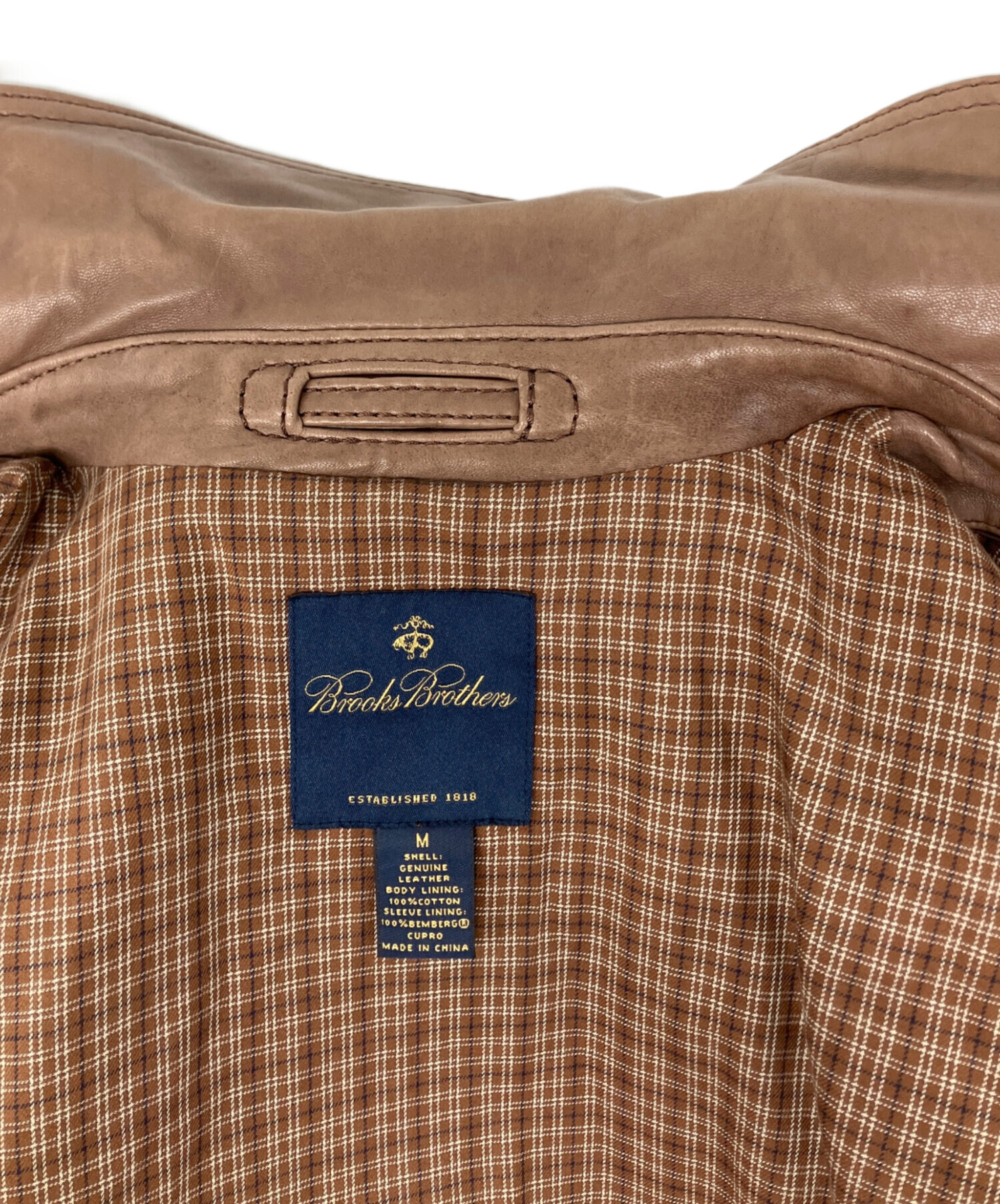 中古・古着通販】BROOKS BROTHERS (ブルックスブラザーズ) ジップ