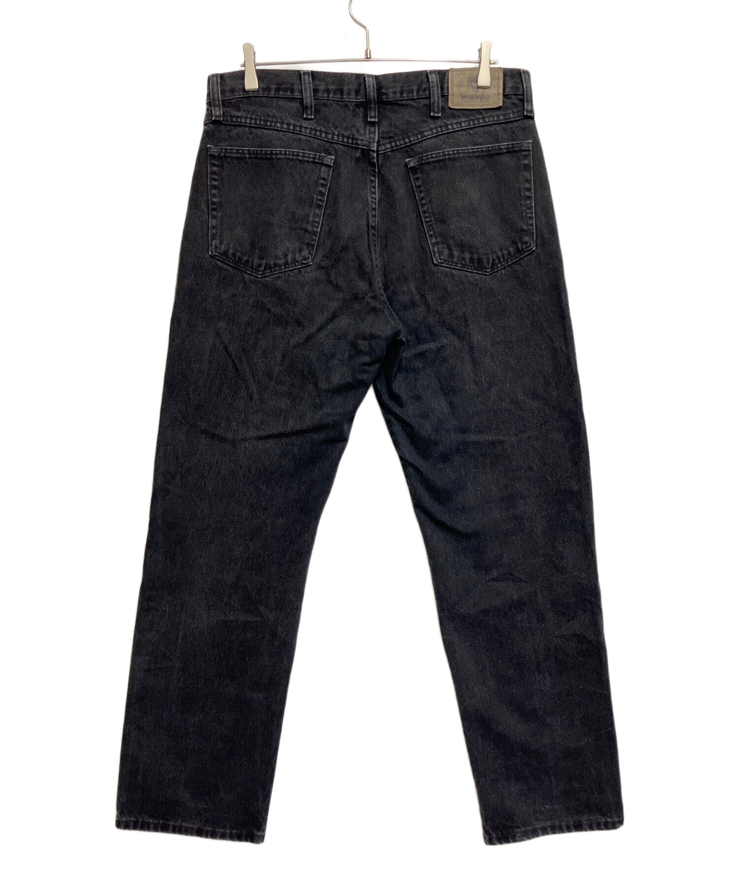 中古・古着通販】Wrangler (ラングラー) デニムパンツ ブラック サイズ 