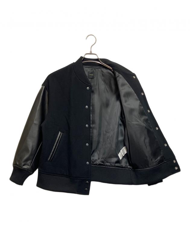 Spick and Span スタジャン ブラック 中古・古着通販】Spick and Span (スピック＆スパン) ウールスタジャン