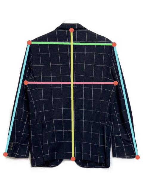 中古・古着通販】BOGLIOLI (ボリオリ) テーラードジャケット ネイビー