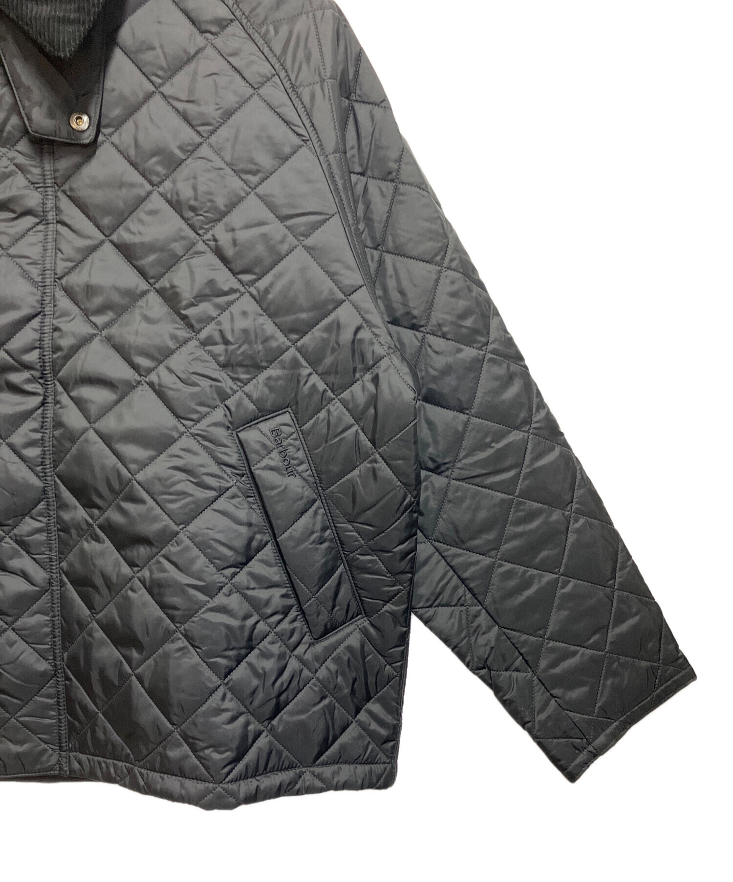 中古・古着通販】Barbour (バブアー) キルティングジャケット ブラック