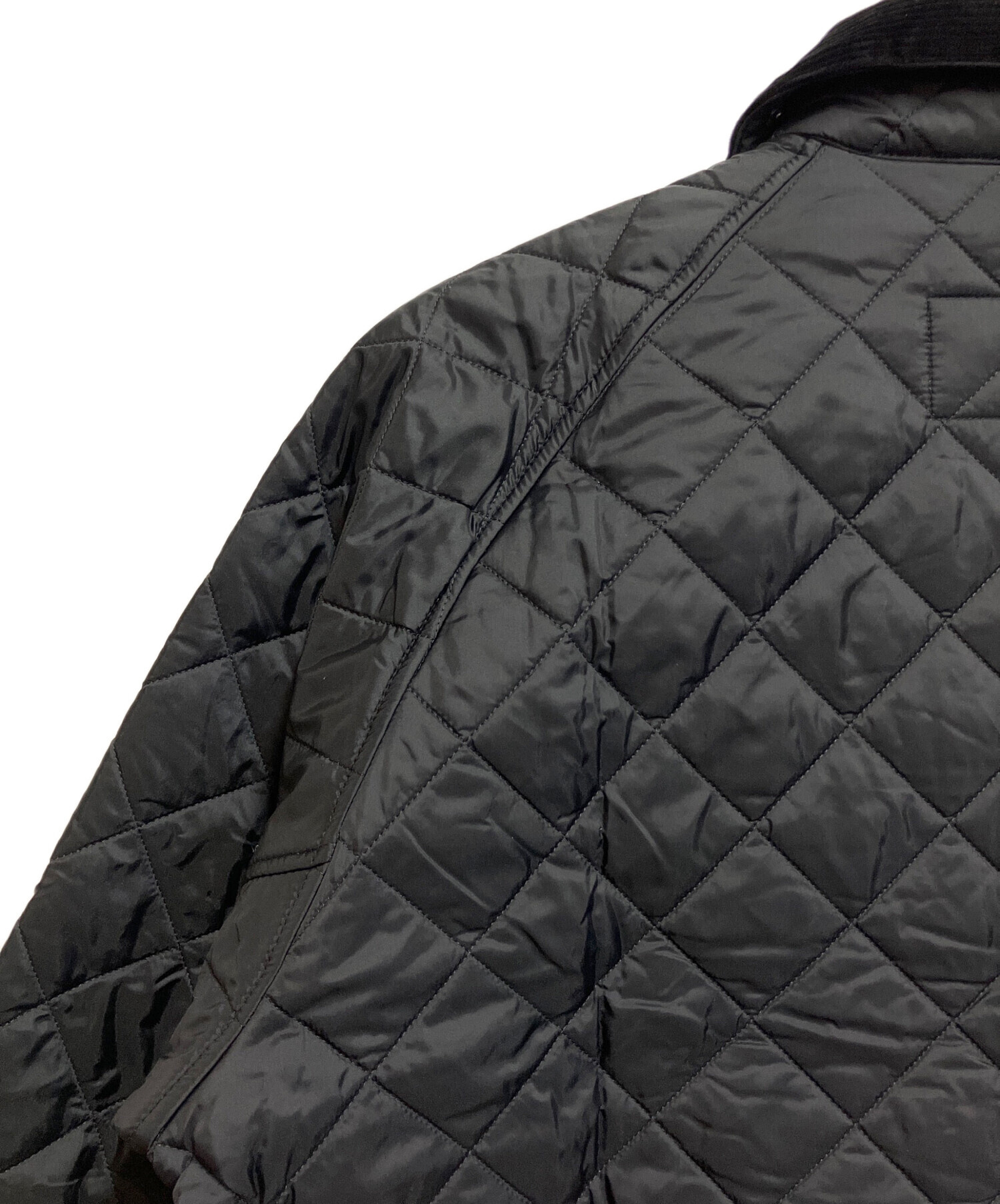 中古・古着通販】Barbour (バブアー) キルティングジャケット ブラック