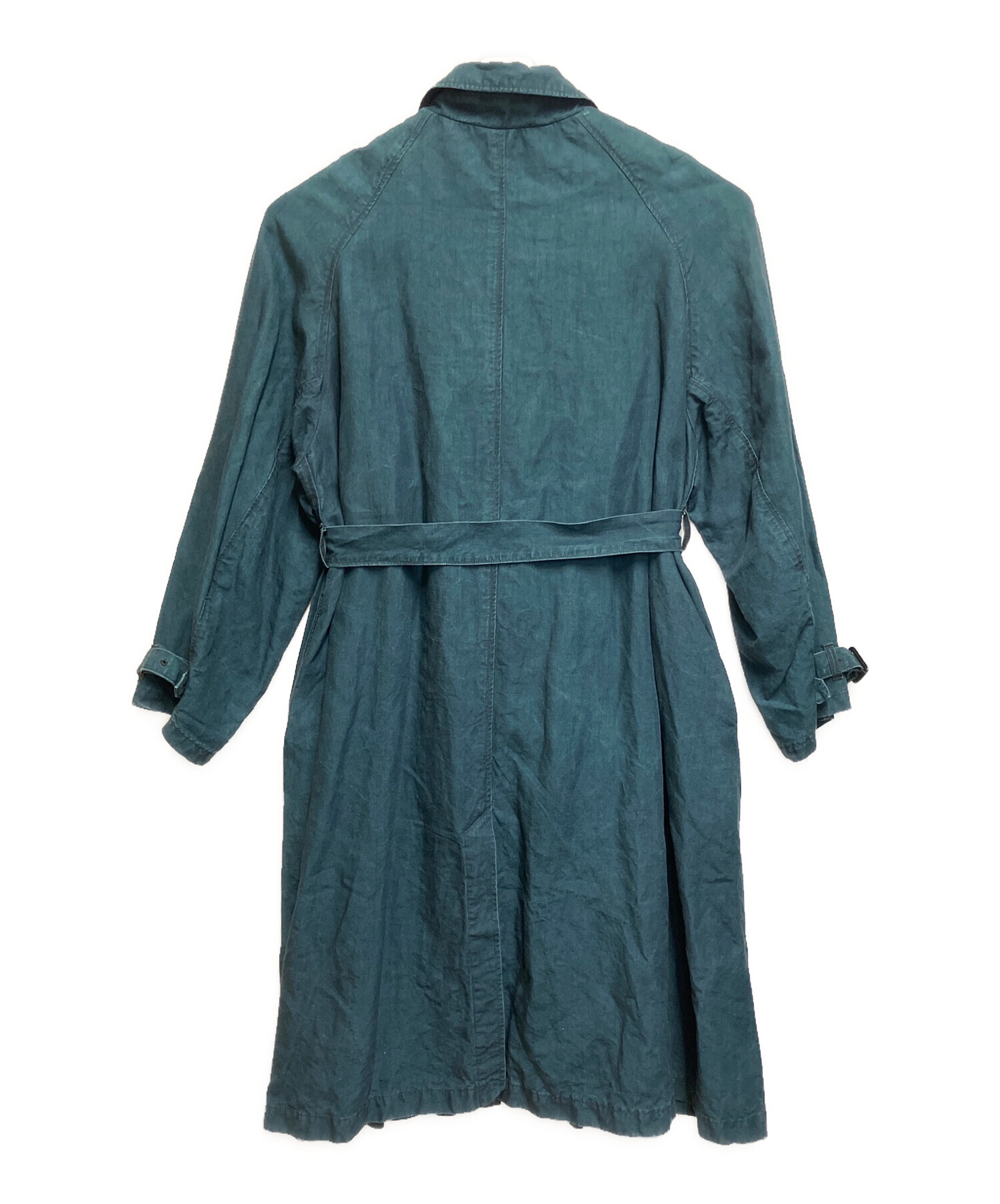 中古・古着通販】OUTIL (ウティ) リネンコート グリーン サイズ:SIZE L