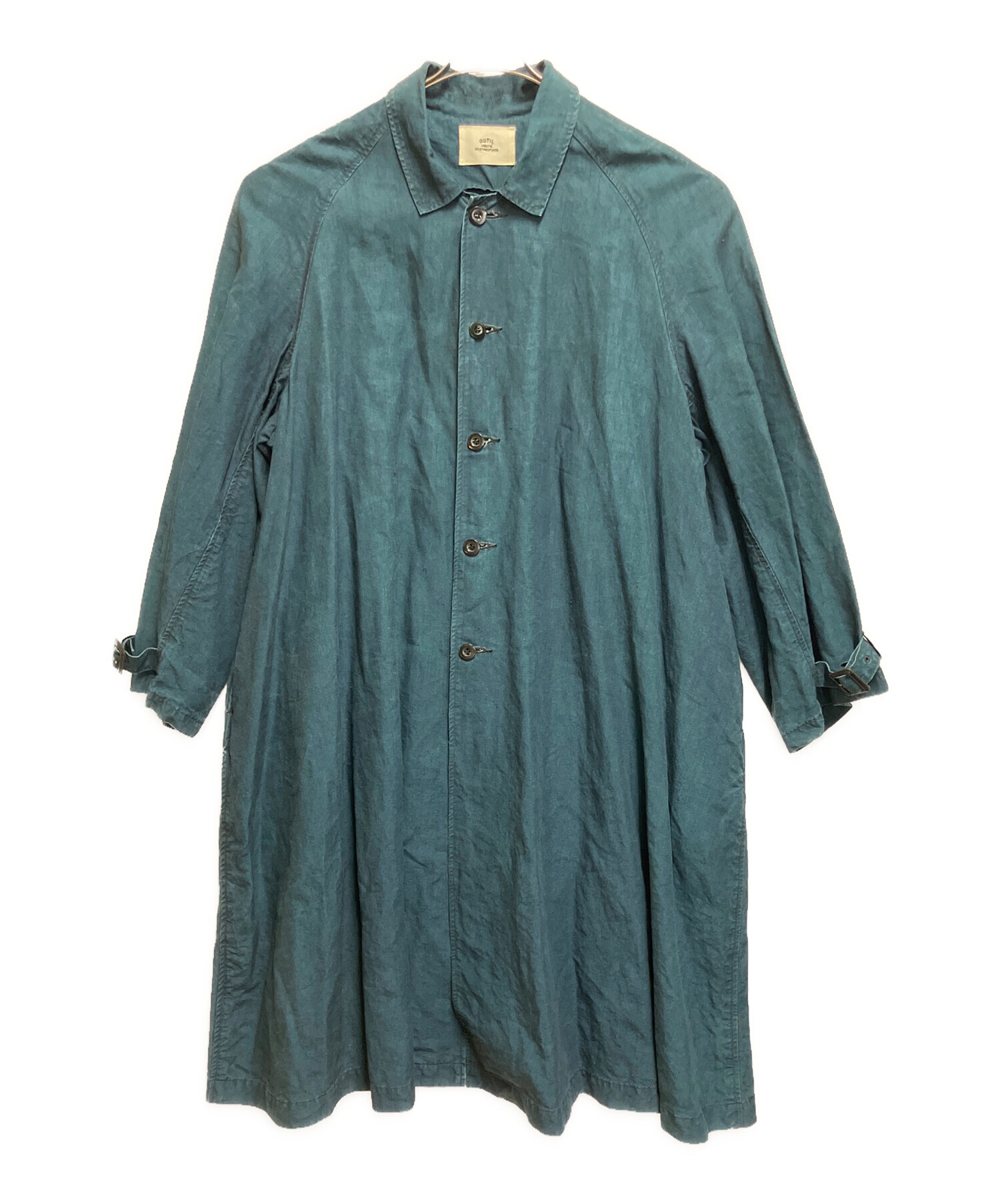 中古・古着通販】OUTIL (ウティ) リネンコート グリーン サイズ:SIZE L