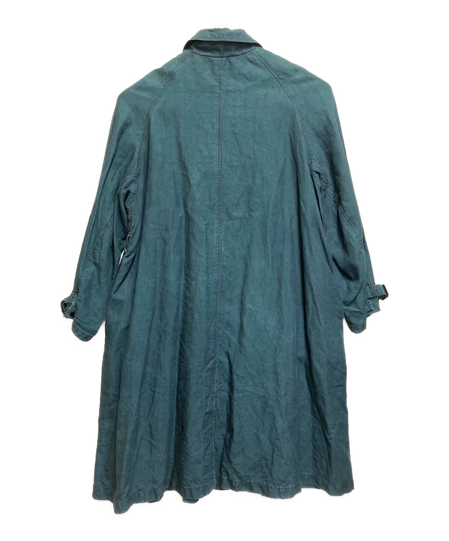 中古・古着通販】OUTIL (ウティ) リネンコート グリーン サイズ:SIZE L