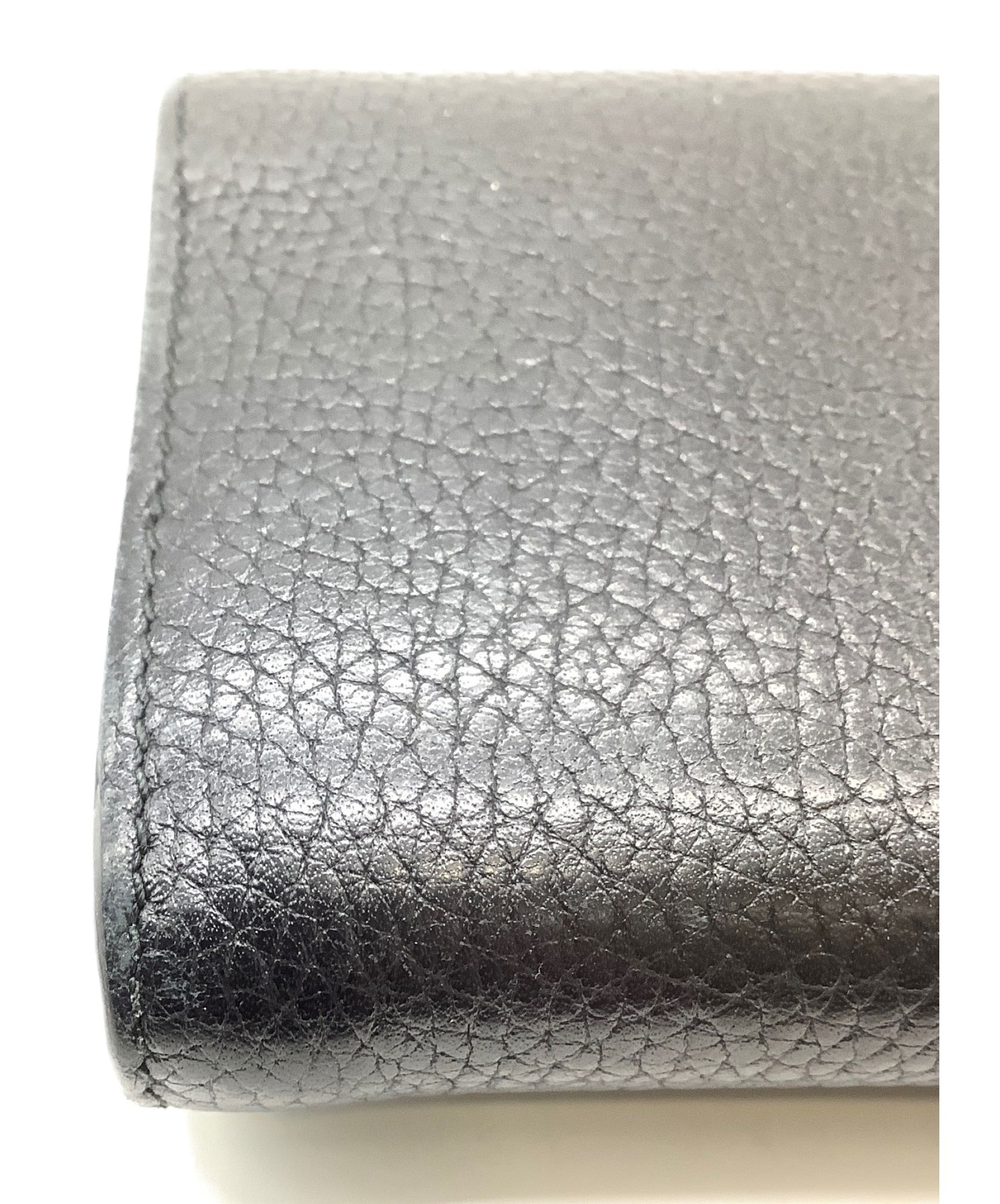 中古・古着通販】GUCCI (グッチ) 長財布 ブラック 400586 2184