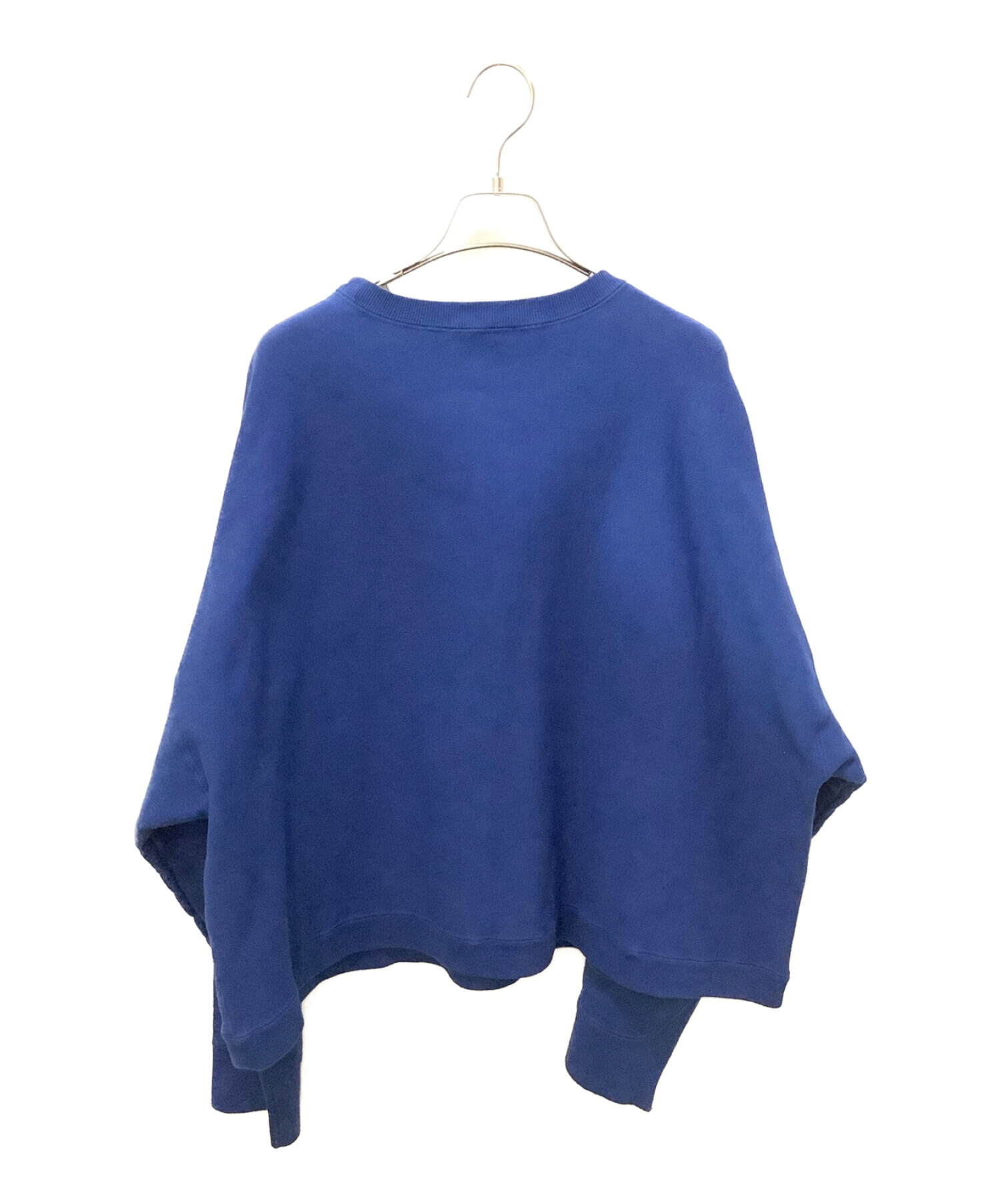 中古・古着通販】ATON (エイトン) オーバーサイズスウェット ブルー 
