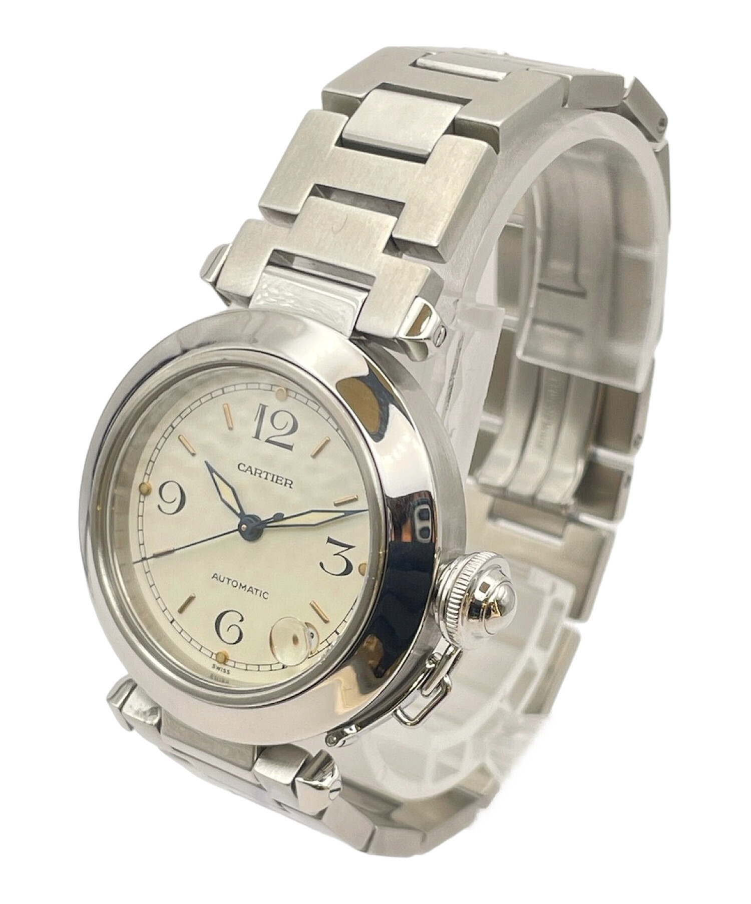 中古・古着通販】Cartier (カルティエ) パシャC ホワイト文字盤 