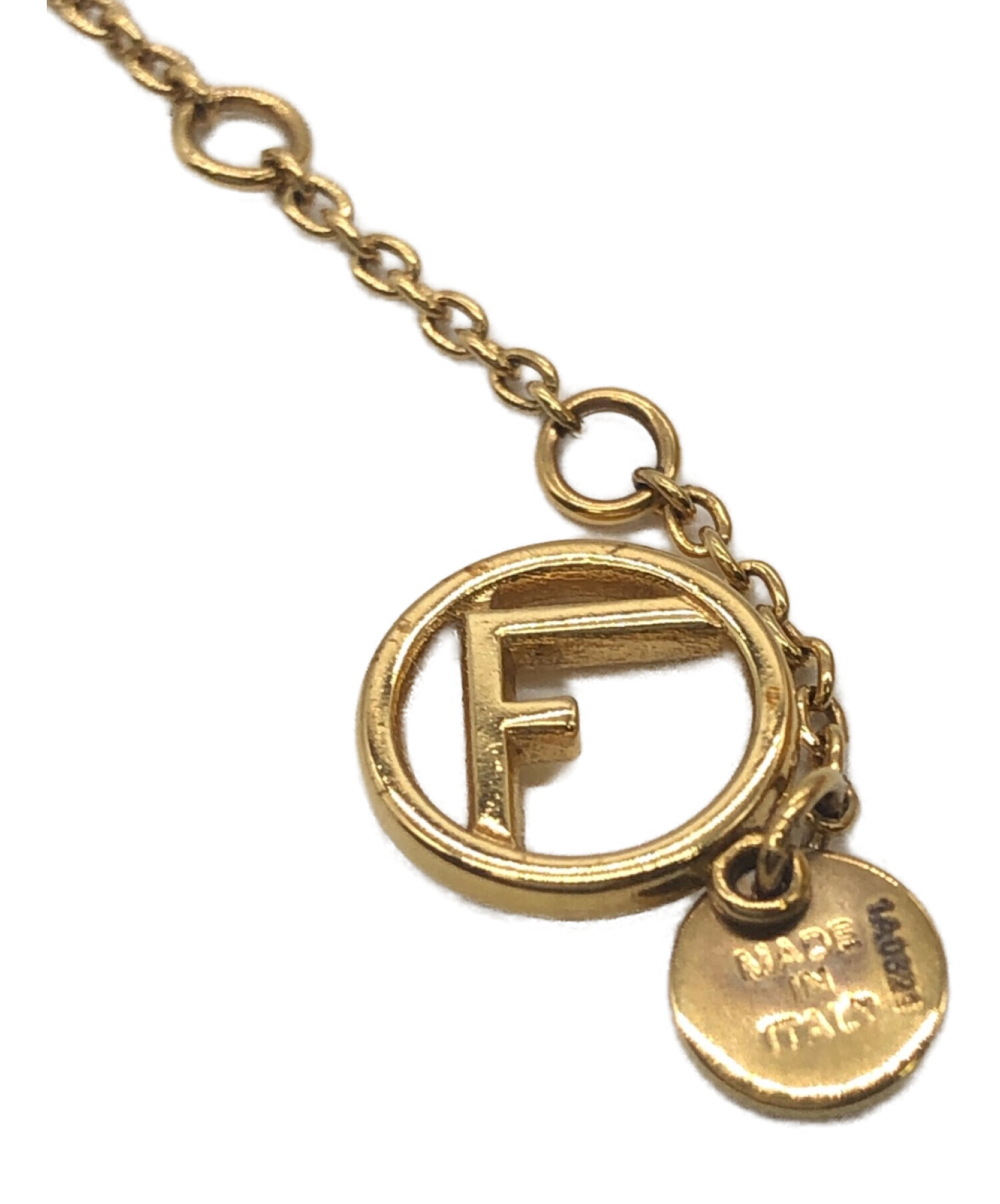 エフ イズ フェンディ ブレスレット ゴールド フェンディ(Fendi) エフ