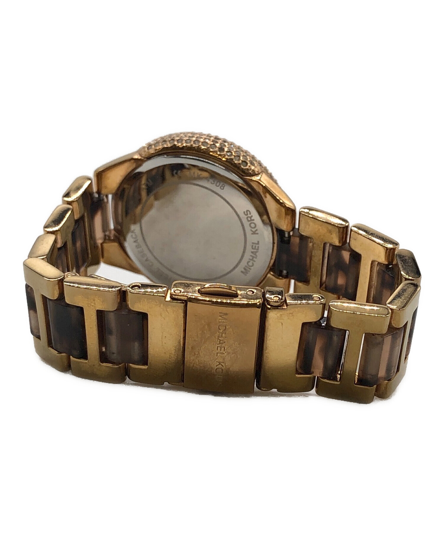 中古・古着通販】MICHAEL KORS (マイケルコース) クロノグラフ ピンク