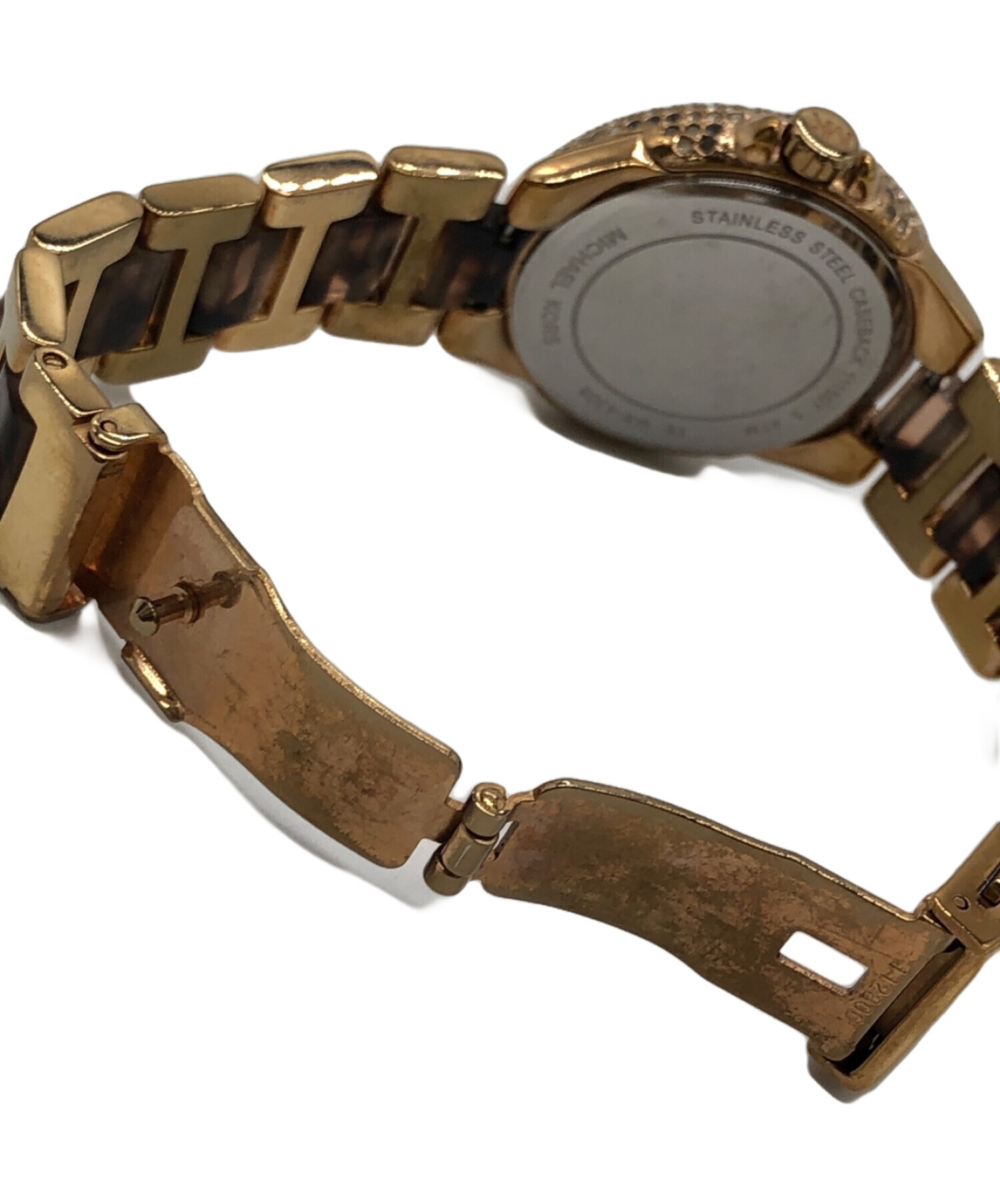 中古・古着通販】MICHAEL KORS (マイケルコース) クロノグラフ ピンク