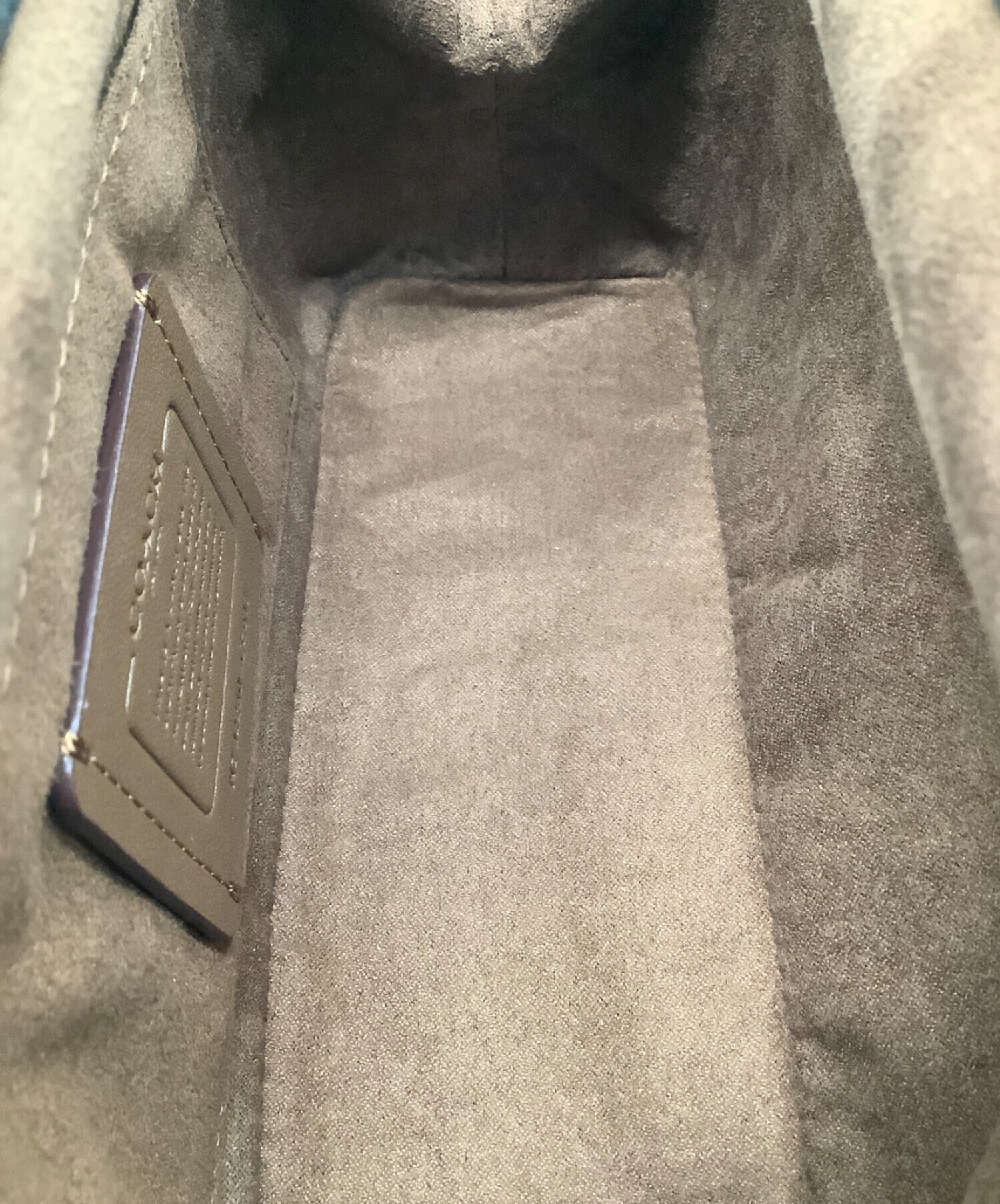 中古・古着通販】COACH (コーチ) チェーンショルダーがま口バッグ 