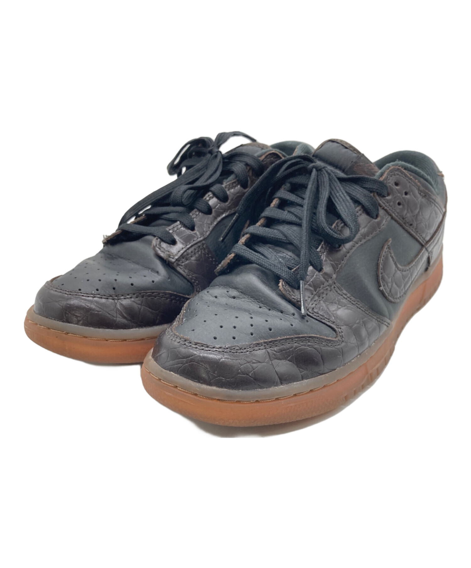 中古・古着通販】NIKE (ナイキ) DUNK LOW ダークブラウン×ブラック 