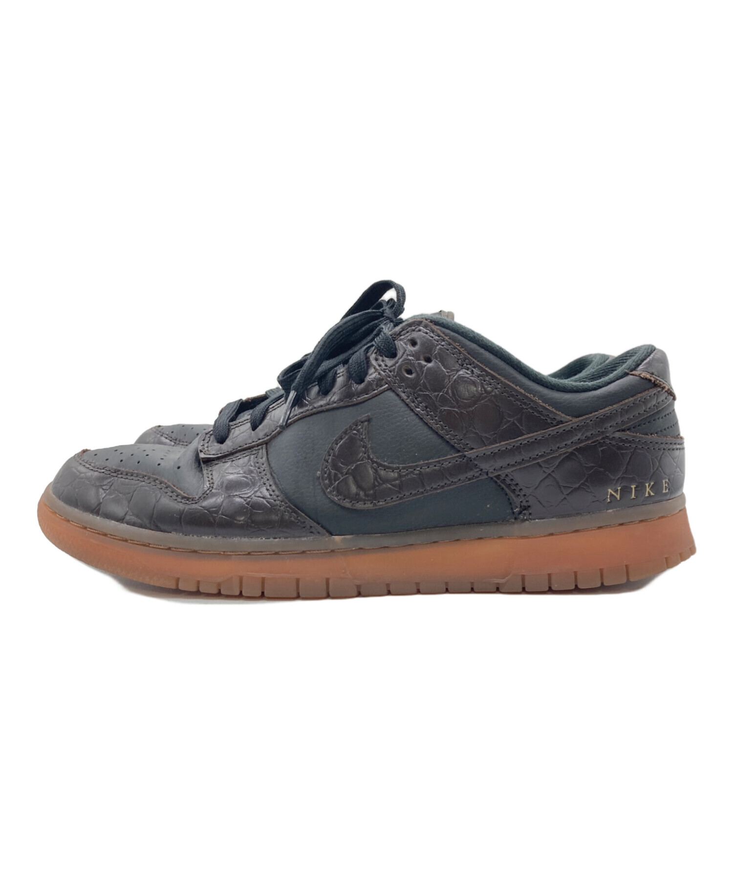 中古・古着通販】NIKE (ナイキ) DUNK LOW ダークブラウン×ブラック 