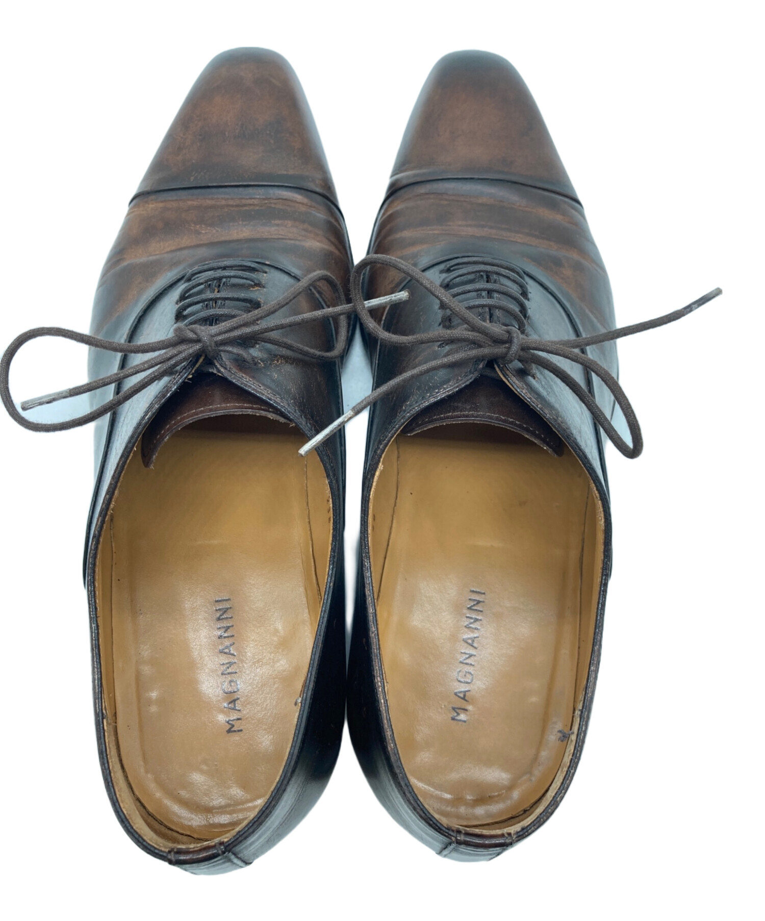 a*o様 MAGNANNI マグナーニ　オリーブグリーン レザー ドレスシューズ 楽天市場】マグナーニ ドレスシューズ メンズ ビジネスシューズ