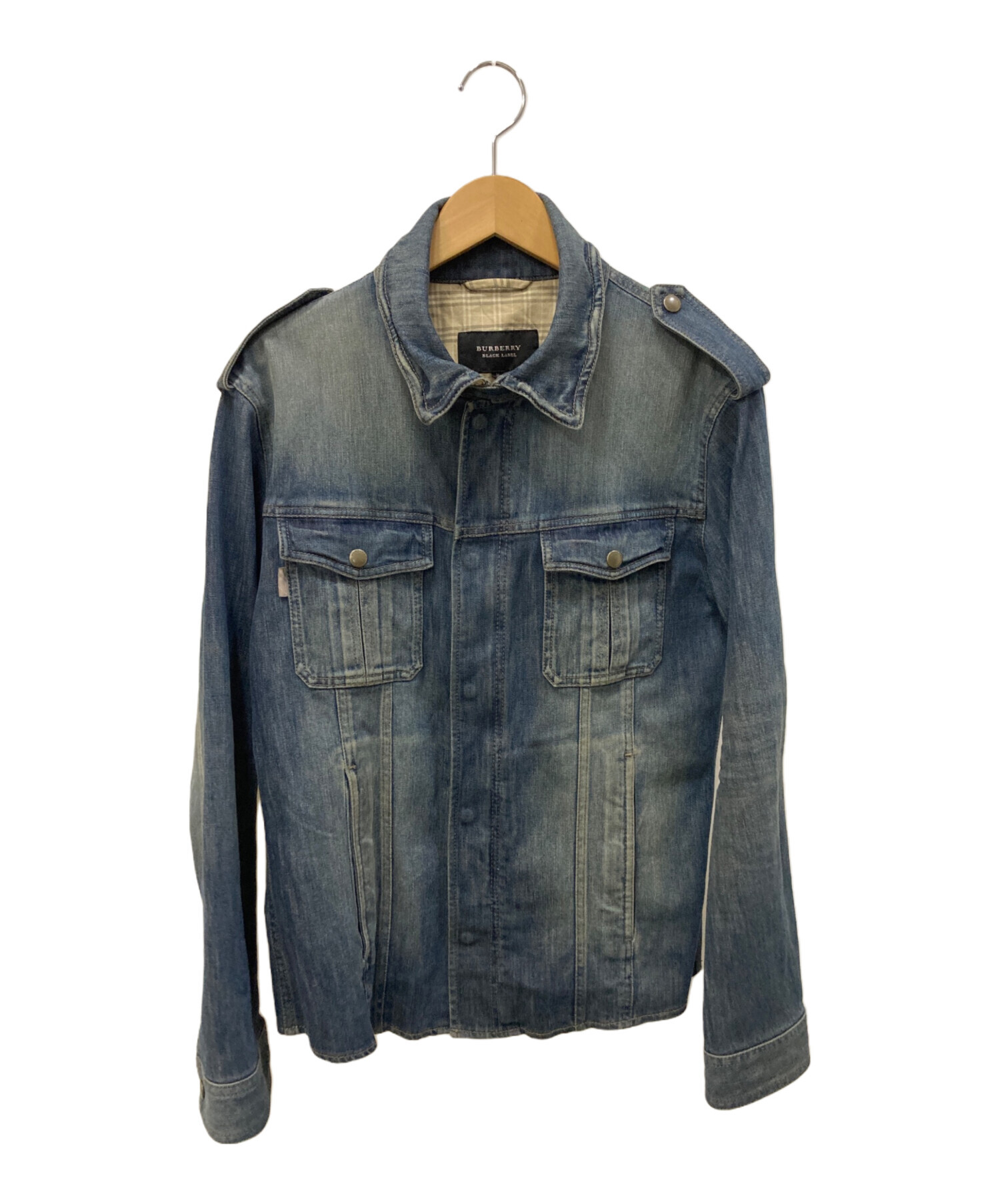 BURBERRY BLACK LABEL デニムジャケット Mサイズ Gジャン バーバリー