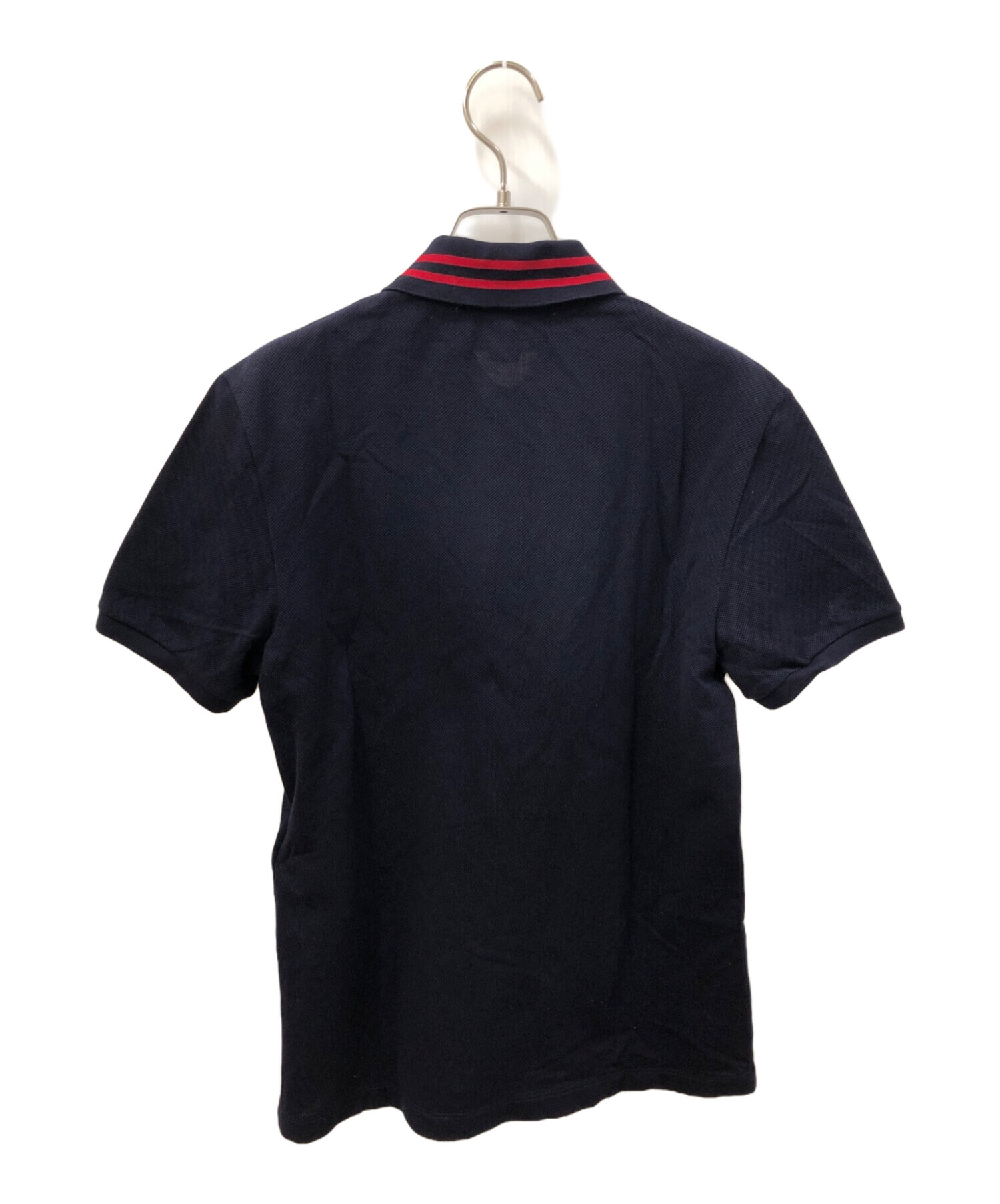 中古・古着通販】GUCCI (グッチ) ポロシャツ ネイビー サイズ:XS