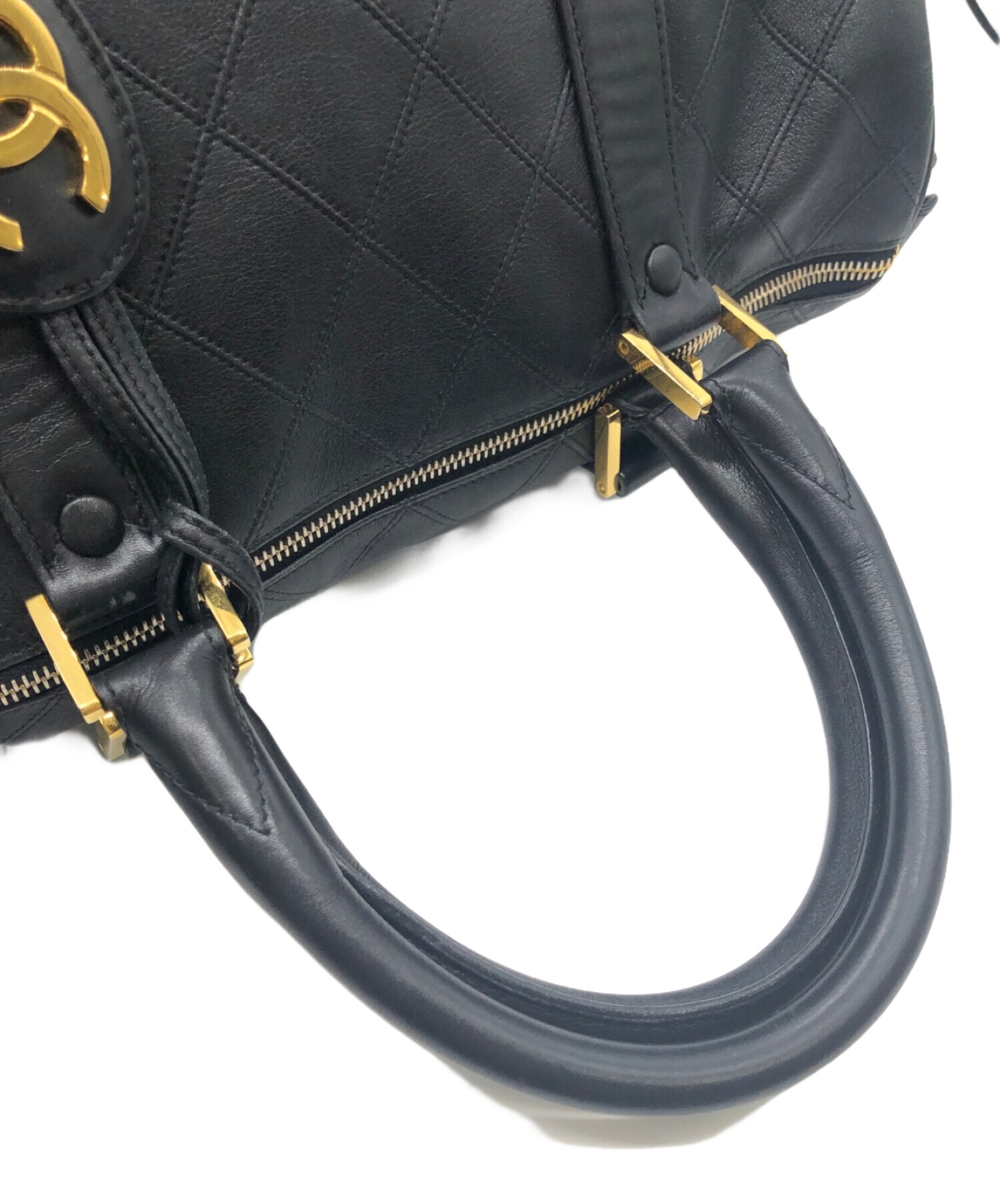 CHANEL 2way ボストン　訳あり価格 中古・古着通販】CHANEL (シャネル) 2WAYボストンバッグ｜ブランド