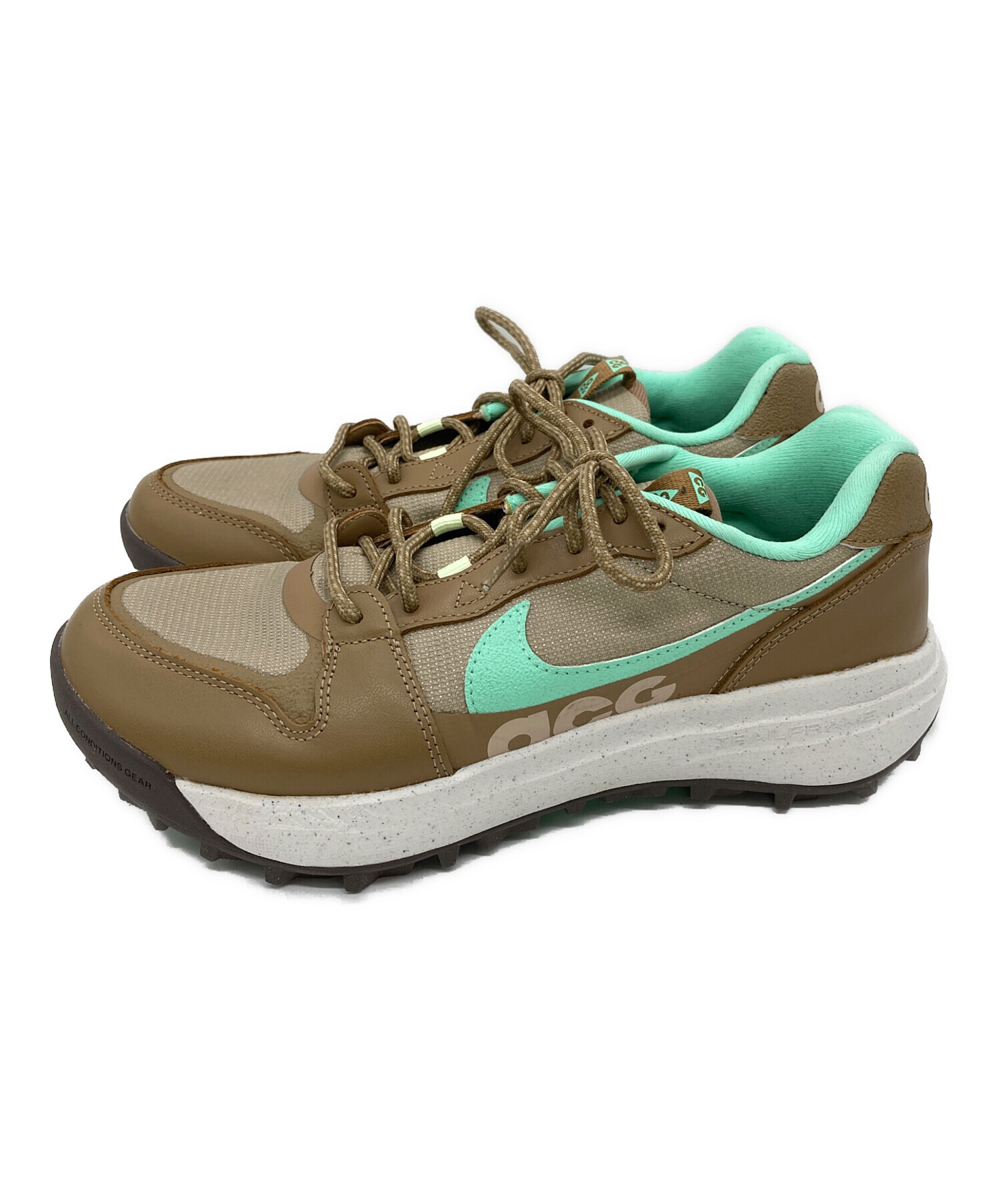 中古・古着通販】NIKE (ナイキ) ACG LOWCATE ブラウン×エメラルド 