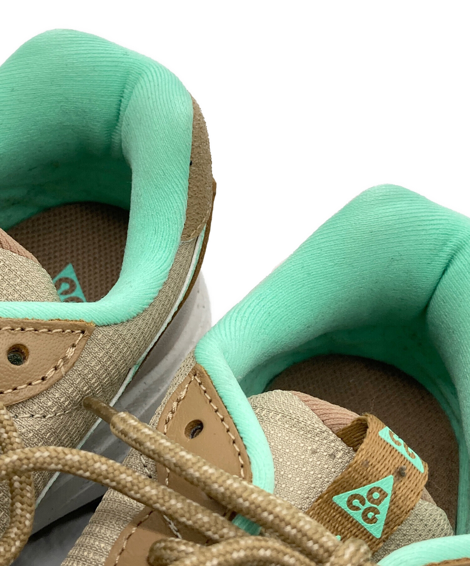 中古・古着通販】NIKE (ナイキ) ACG LOWCATE ブラウン×エメラルド