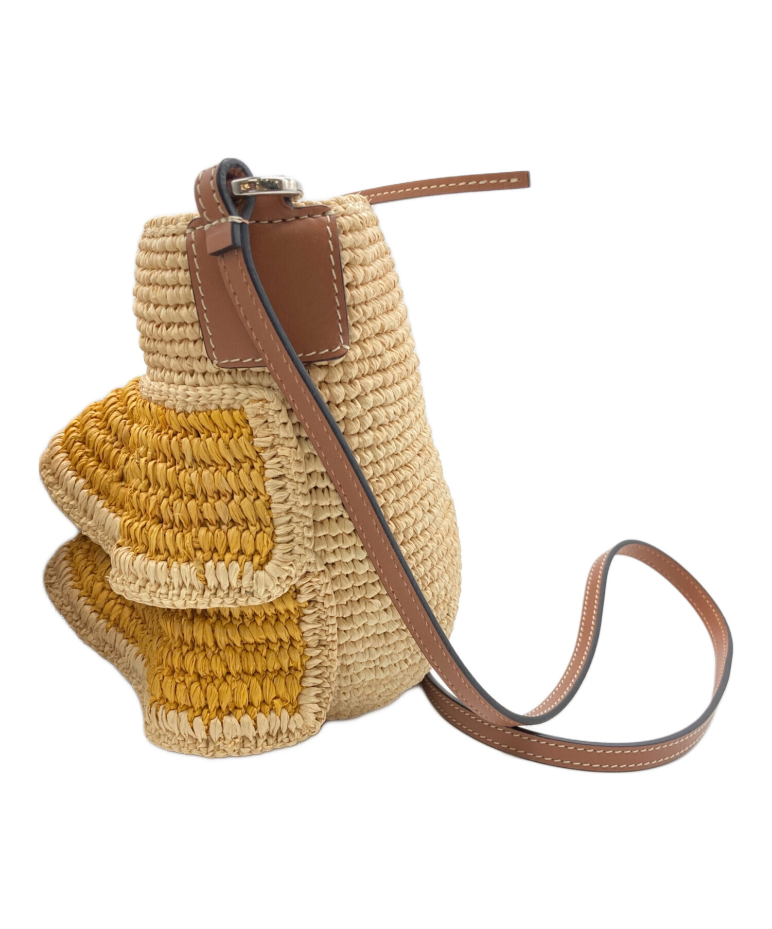 中古・古着通販】LOEWE (ロエベ) ポシェットバッグ ナチュラル