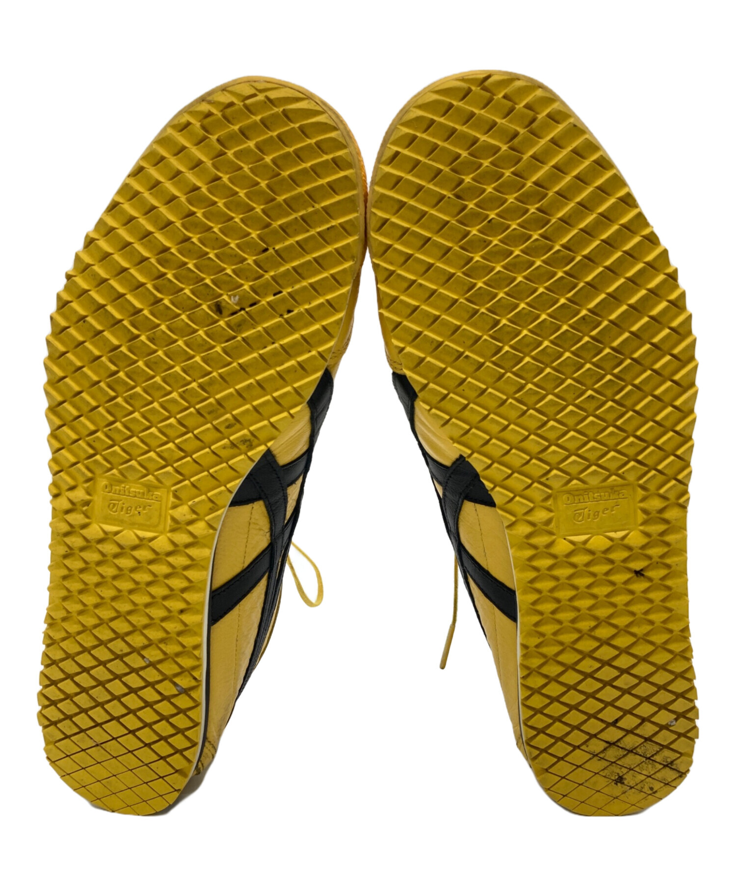 Onitsuka Tiger イエロー×ブラック 23.5 Onitsuka Tiger オニツカ