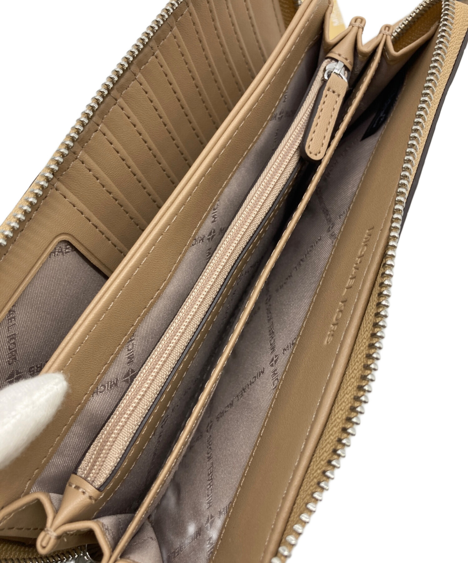 中古・古着通販】MICHAEL KORS (マイケルコース) 長財布 キャメル