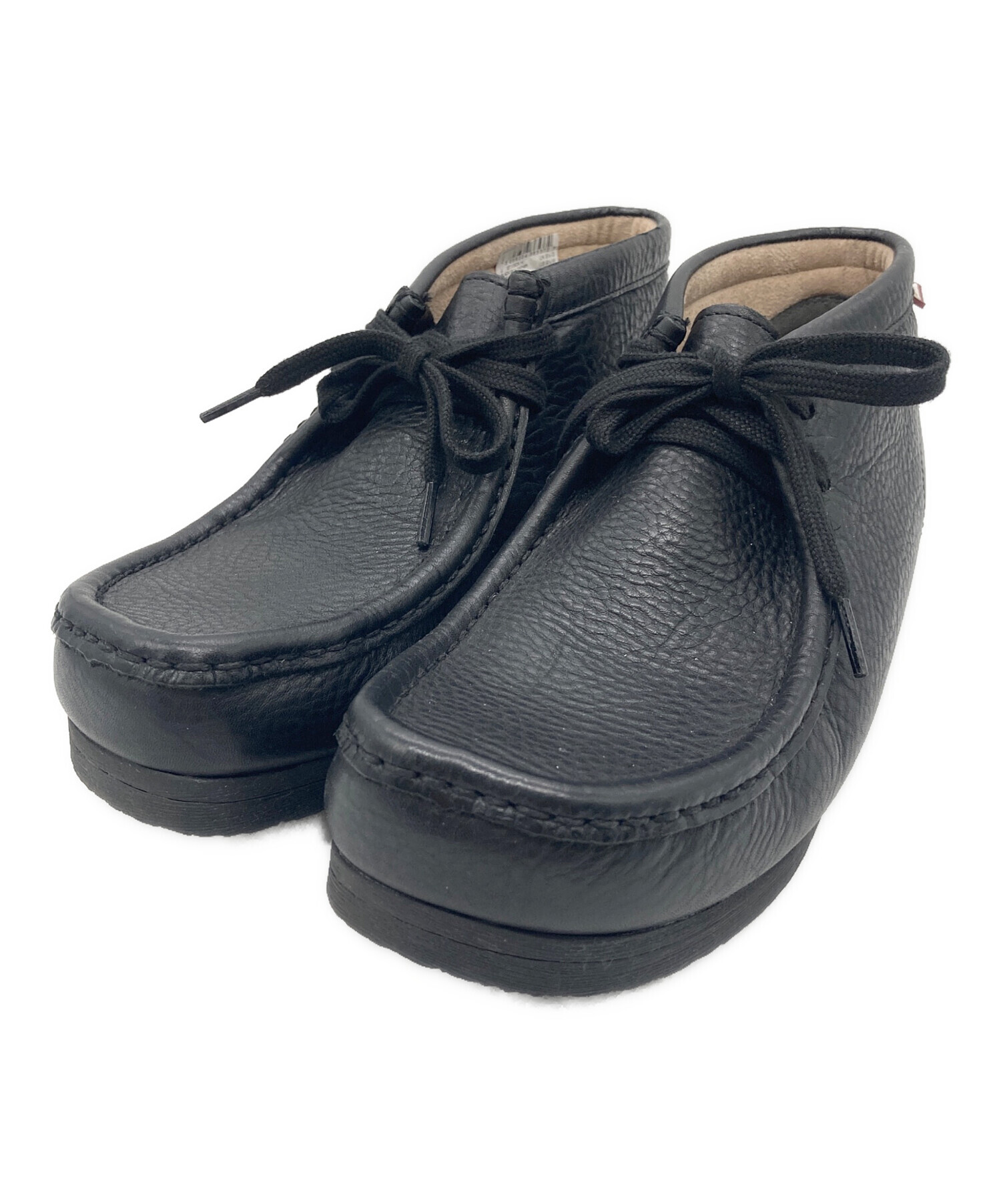 中古・古着通販】CLARKS (クラークス) ワラビーシューズ ブラック