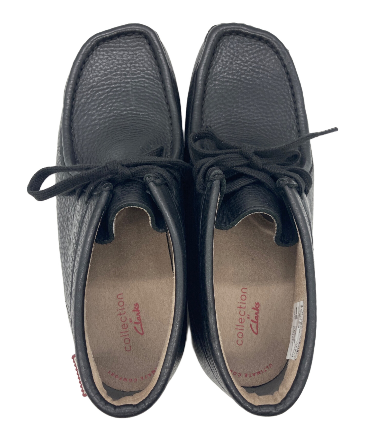 中古・古着通販】CLARKS (クラークス) ワラビーシューズ ブラック