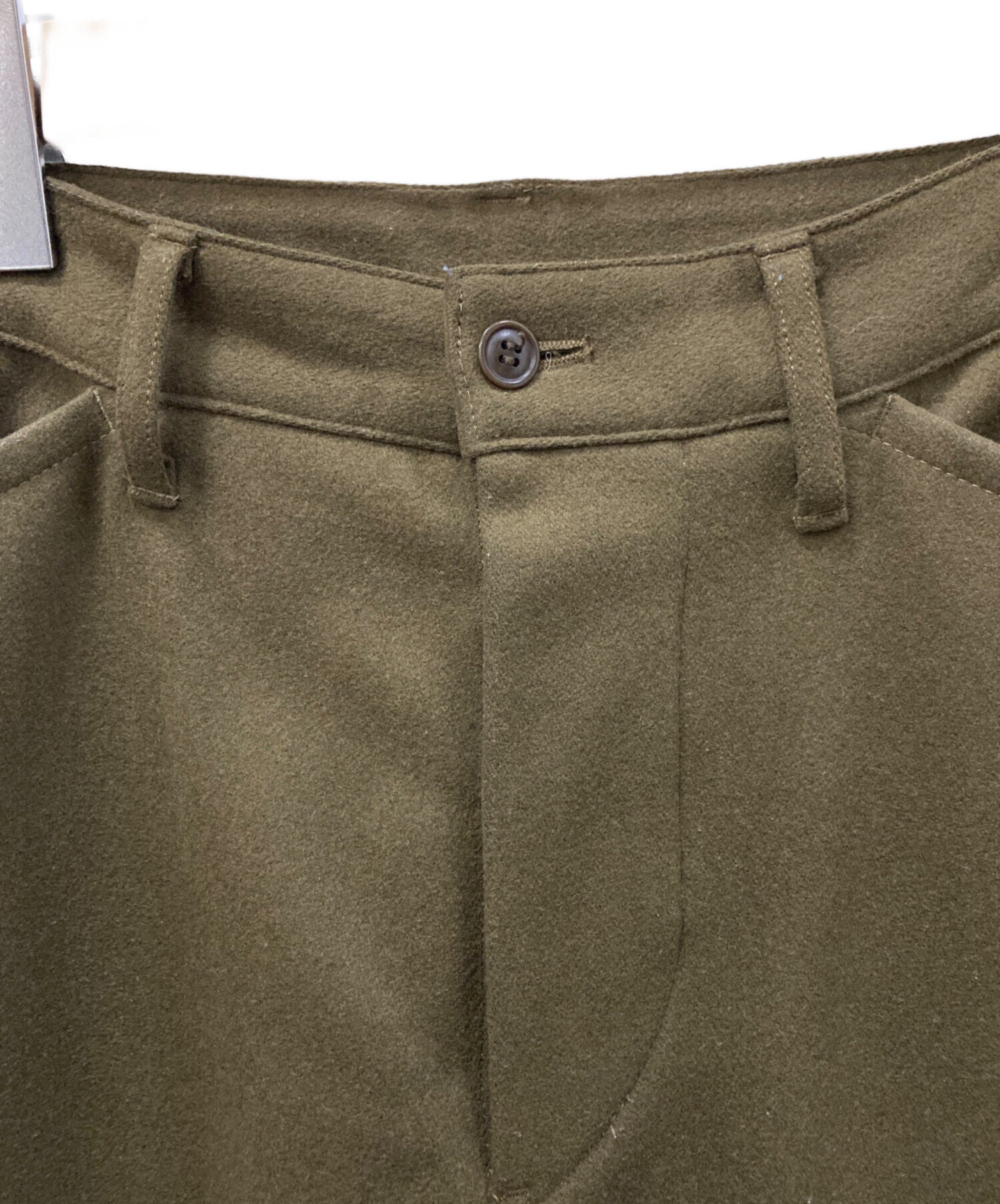 中古・古着通販】COMOLI (コモリ) フェルトン ベルテッド ワイド