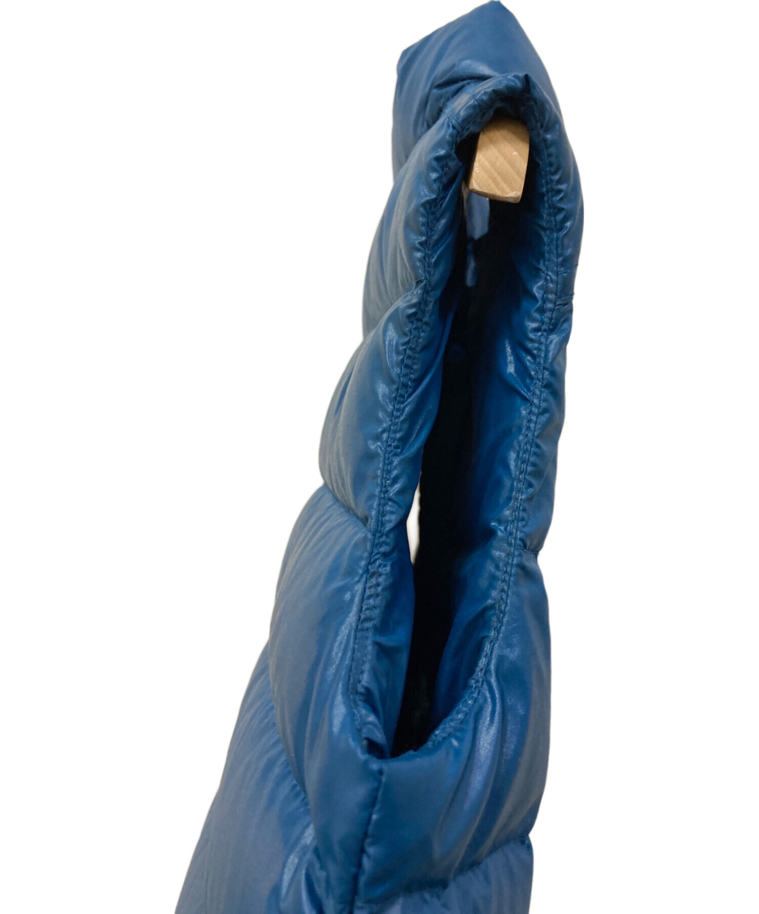 中古・古着通販】MONCLER (モンクレール) ダウンベスト ブルー サイズ