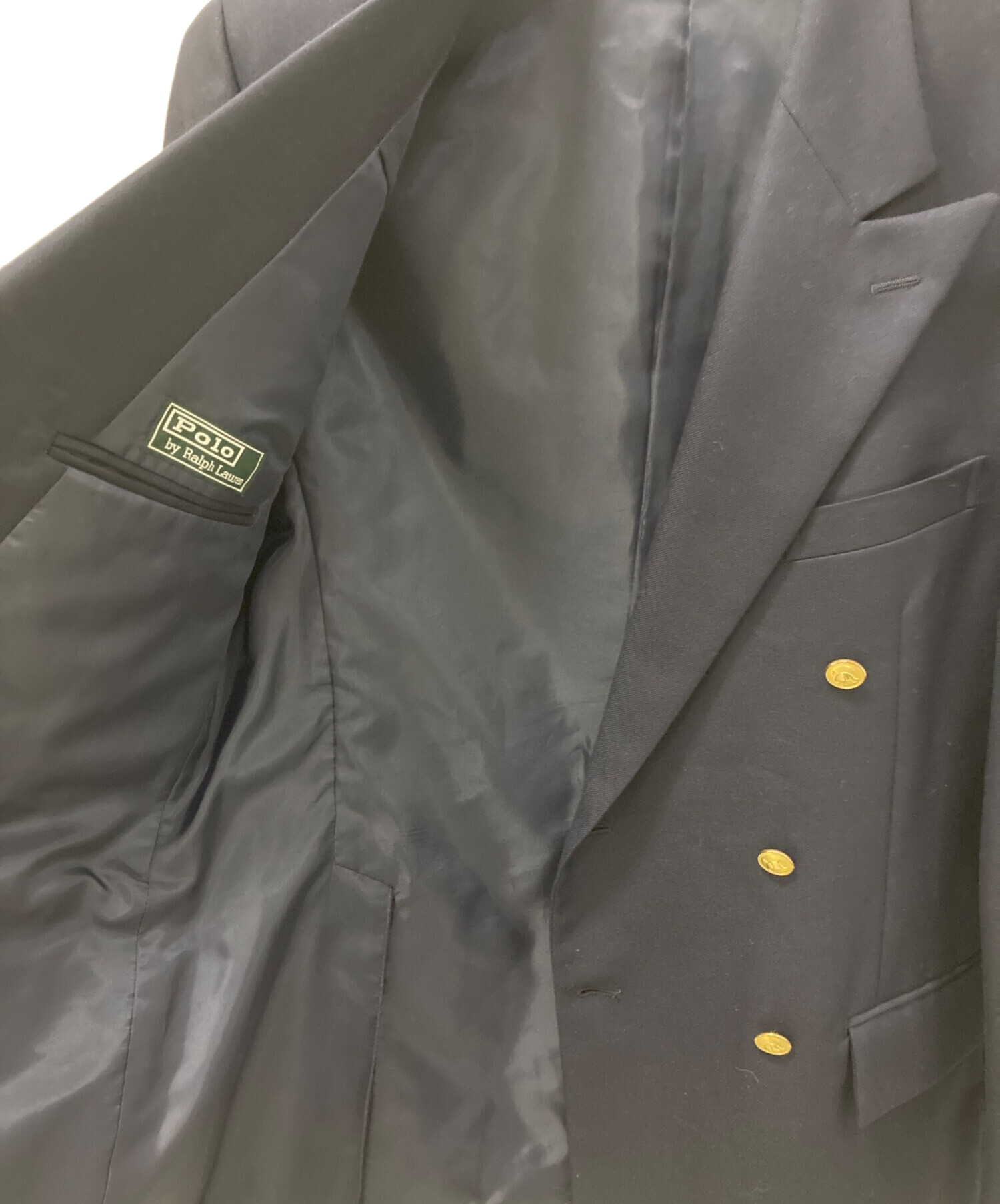 中古・古着通販】POLO RALPH LAUREN (ポロ・ラルフローレン) 90's 金釦