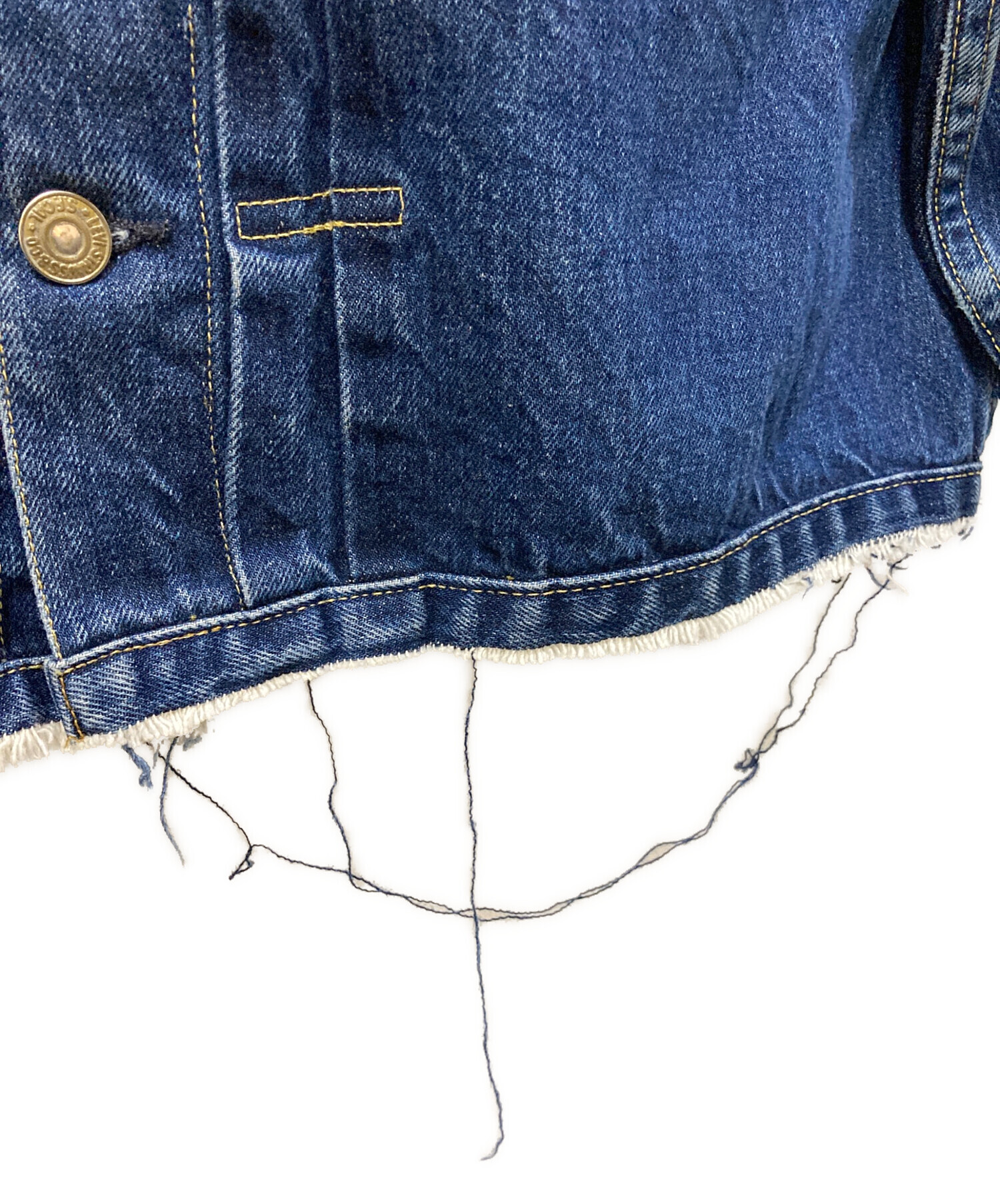 【新品！タグ付き】Levi's　デニムジャケット
クインディゴ Levi's（リーバイス） デニム ジャケット ヴィンテージ フィット