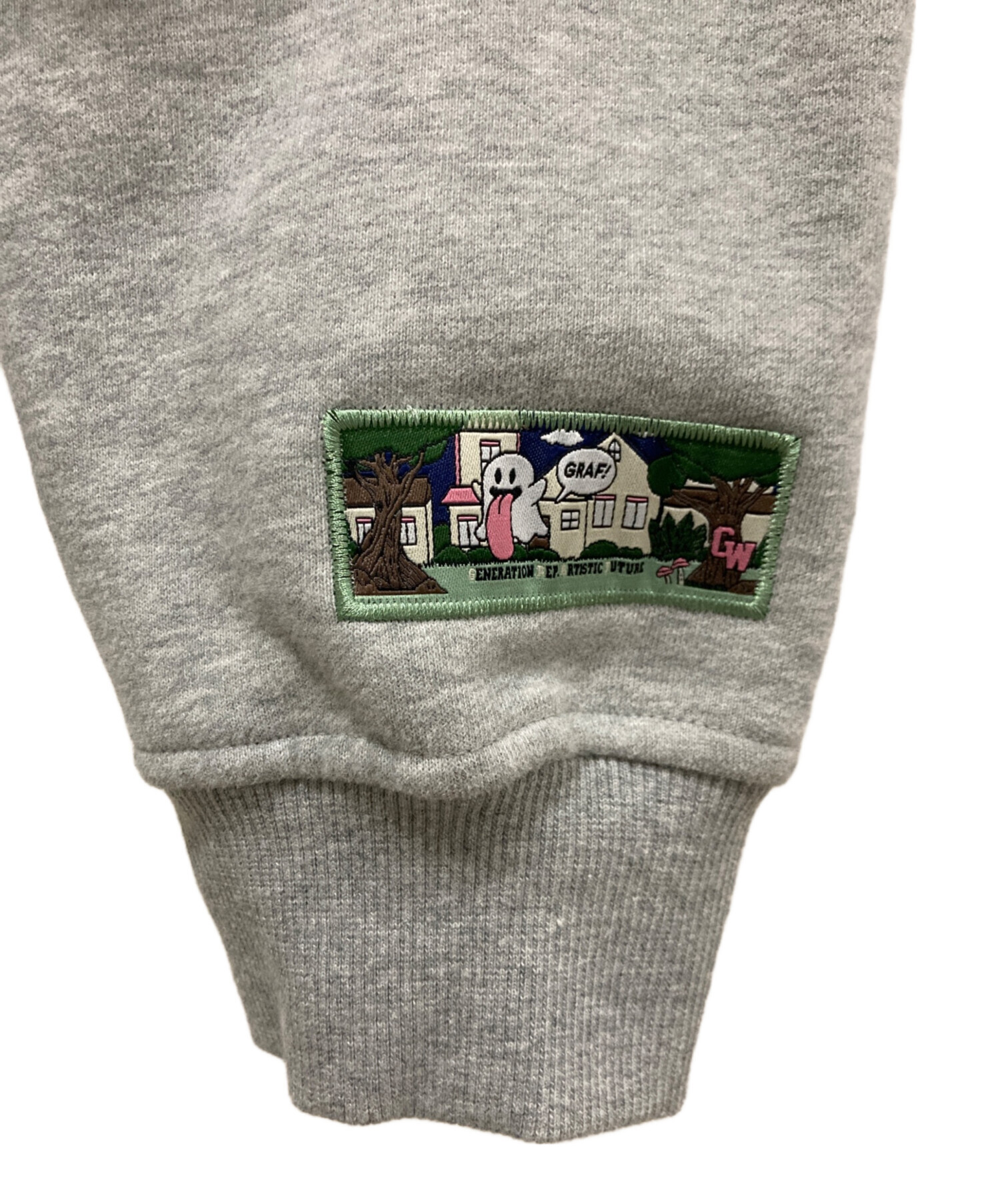 中古美品　ヒグチユウコ　ちくま　グレーパーカー 中古美品 ヒグチユウコ ちくま グレーパーカー トップス