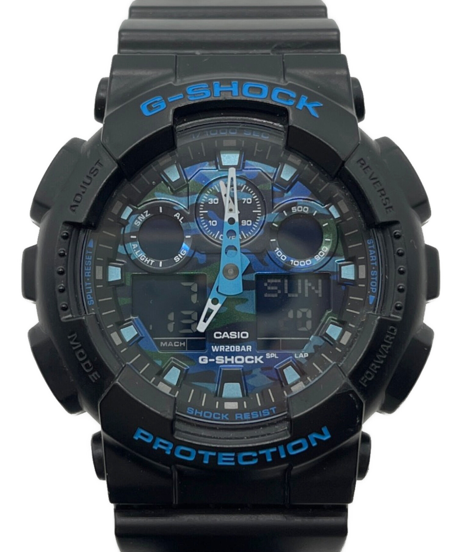 中古・古着通販】CASIO (カシオ) GA-100CB ブルー｜ブランド・古着通販 