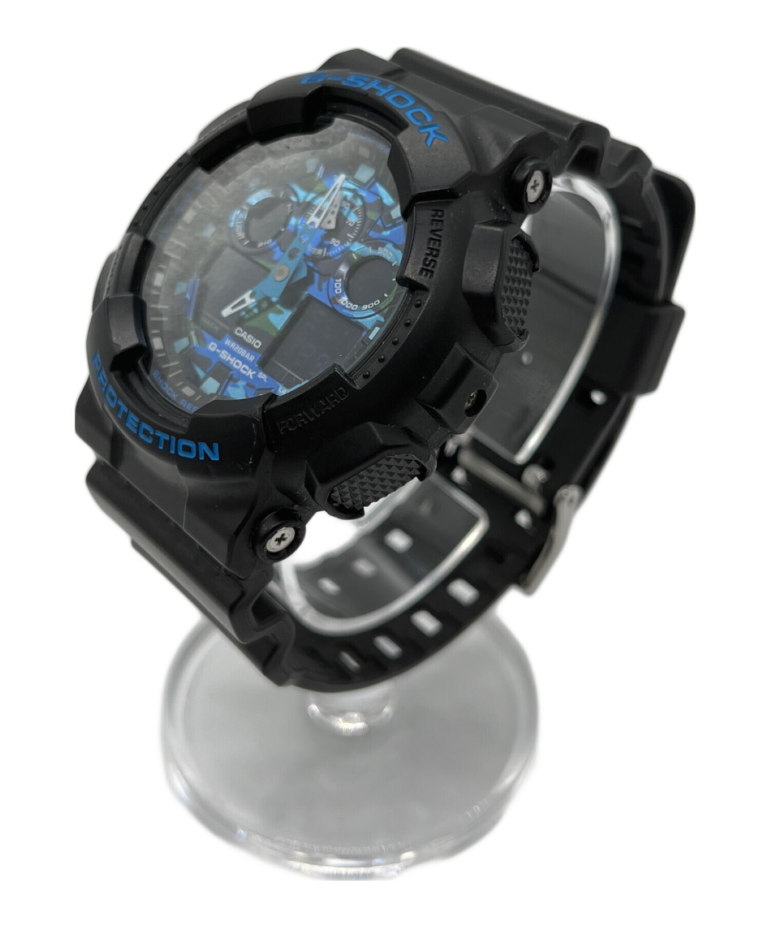 中古・古着通販】CASIO (カシオ) GA-100CB ブルー｜ブランド・古着通販 
