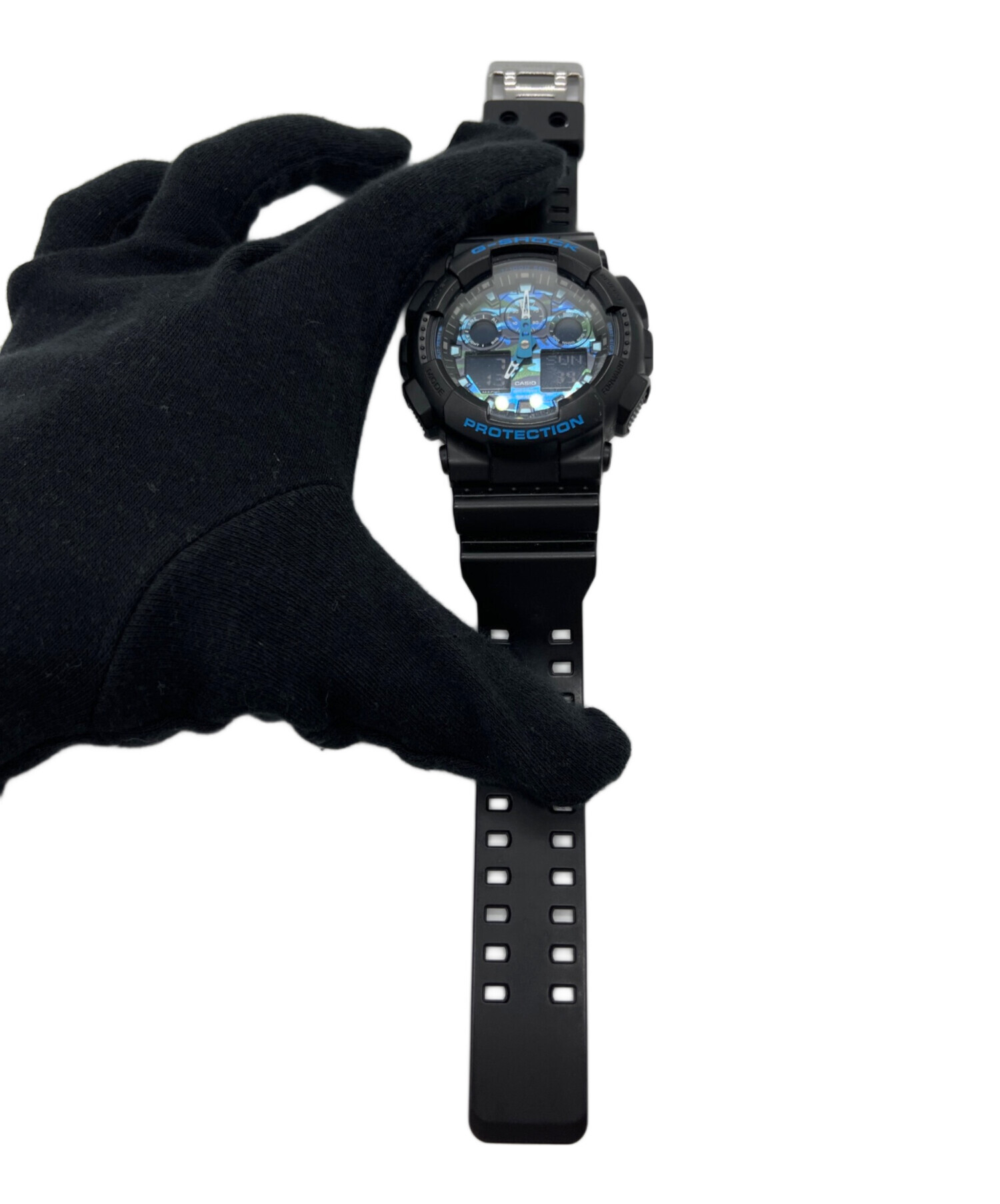 中古・古着通販】CASIO (カシオ) GA-100CB ブルー｜ブランド・古着通販 