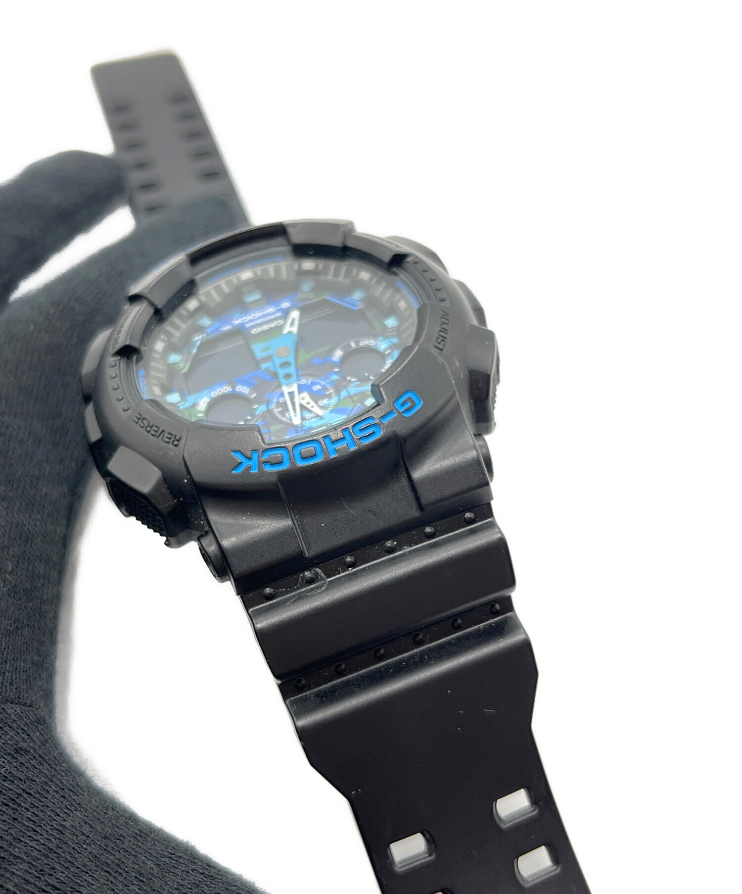 中古・古着通販】CASIO (カシオ) GA-100CB ブルー｜ブランド・古着通販 